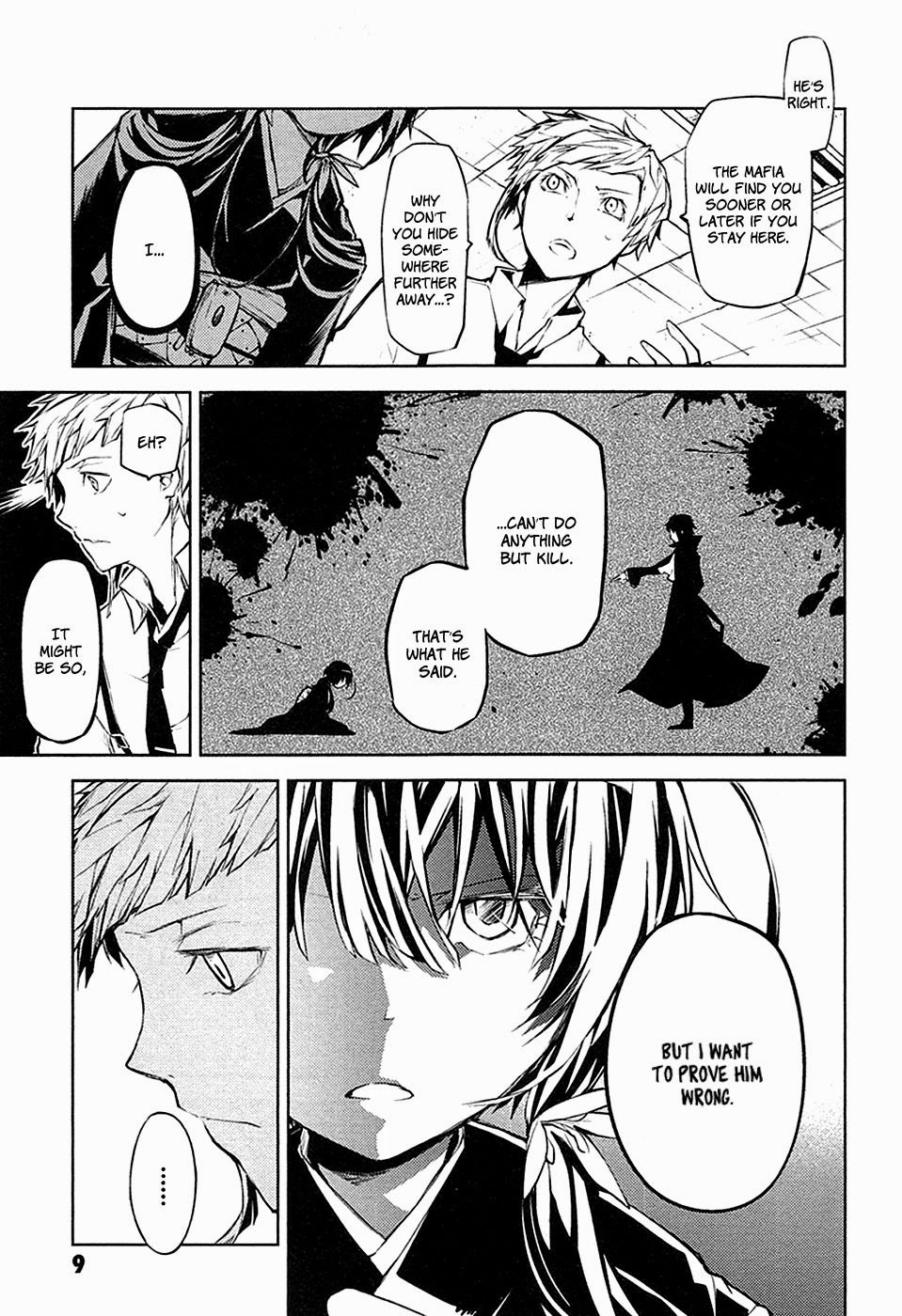 Bungo Stray Dogs chapter 13 page 9
