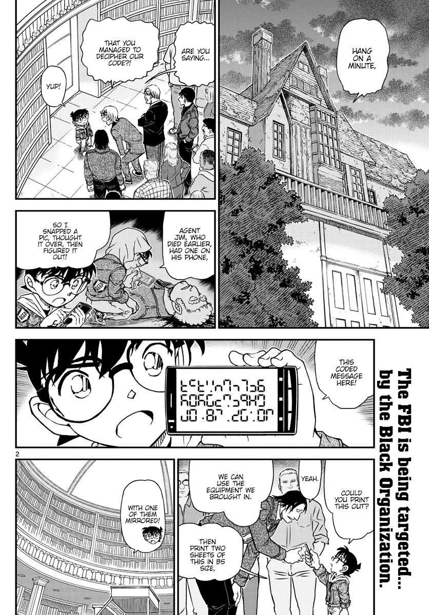 Detective Conan chapter 1062 page 2