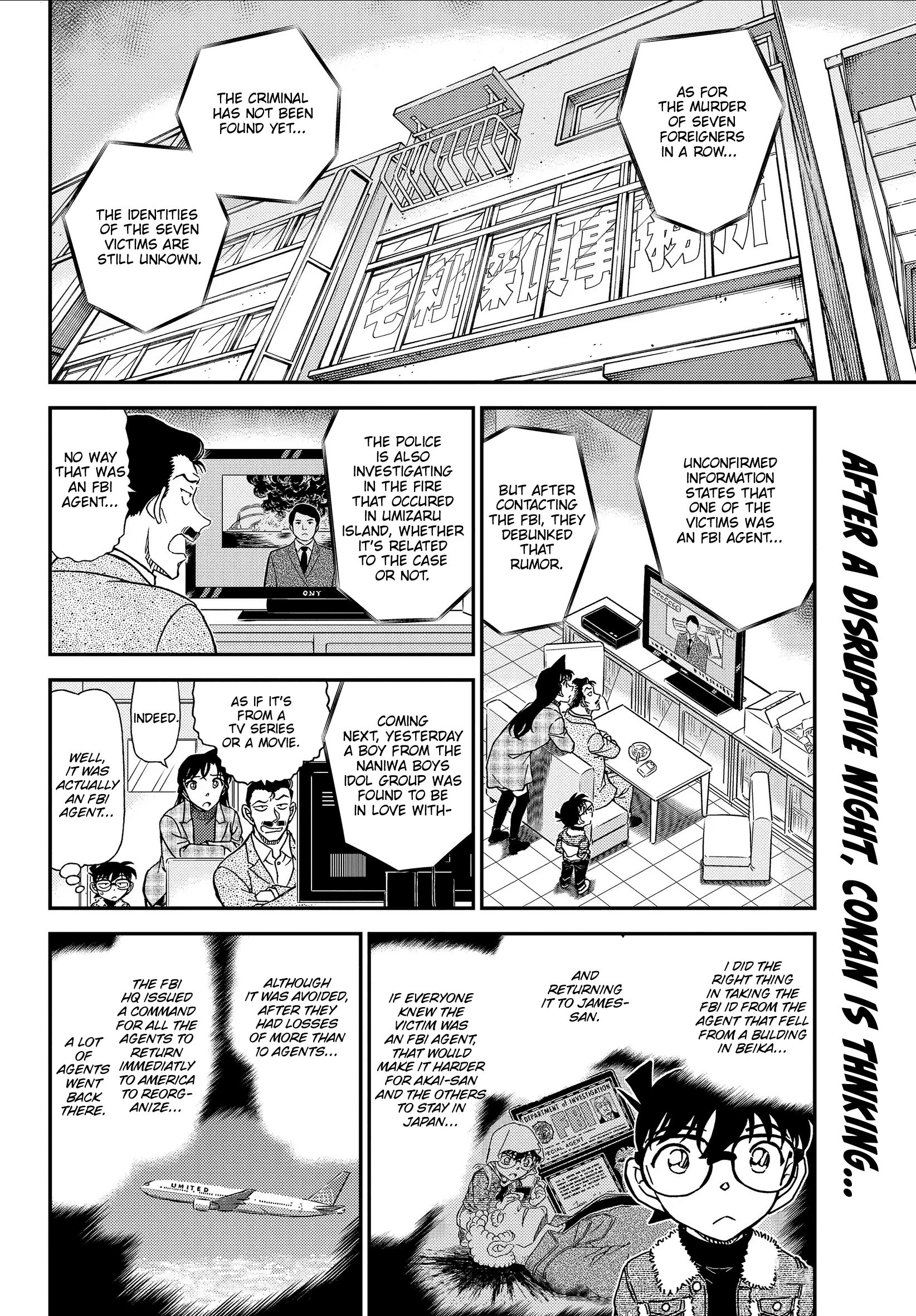 Detective Conan chapter 1067 page 2