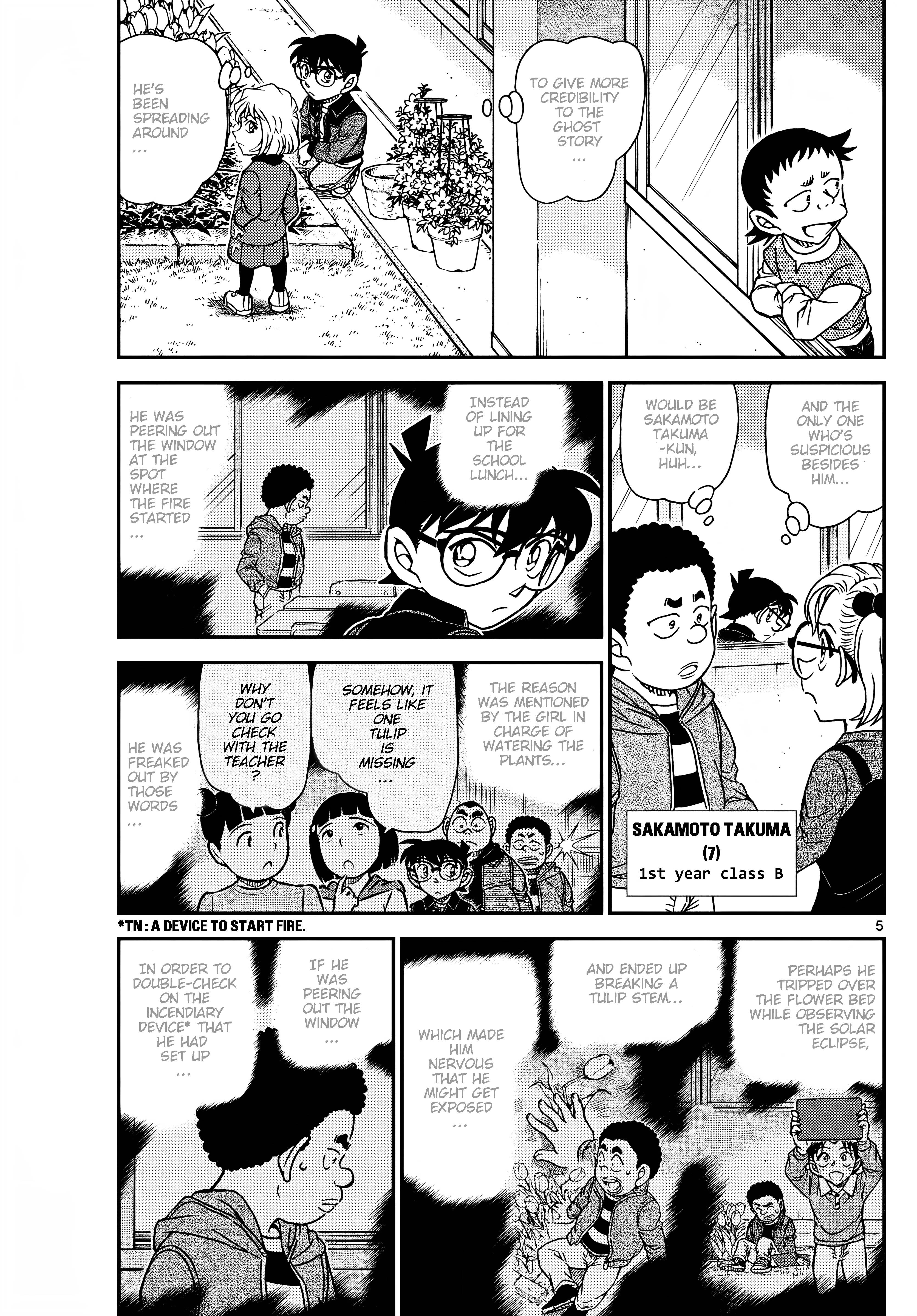Detective Conan chapter 1111 page 7