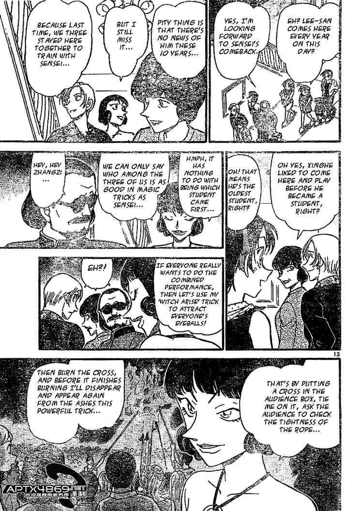 Detective Conan chapter 487 page 13