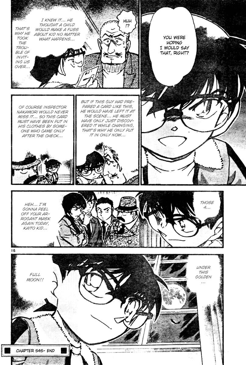 Detective Conan chapter 545 page 16