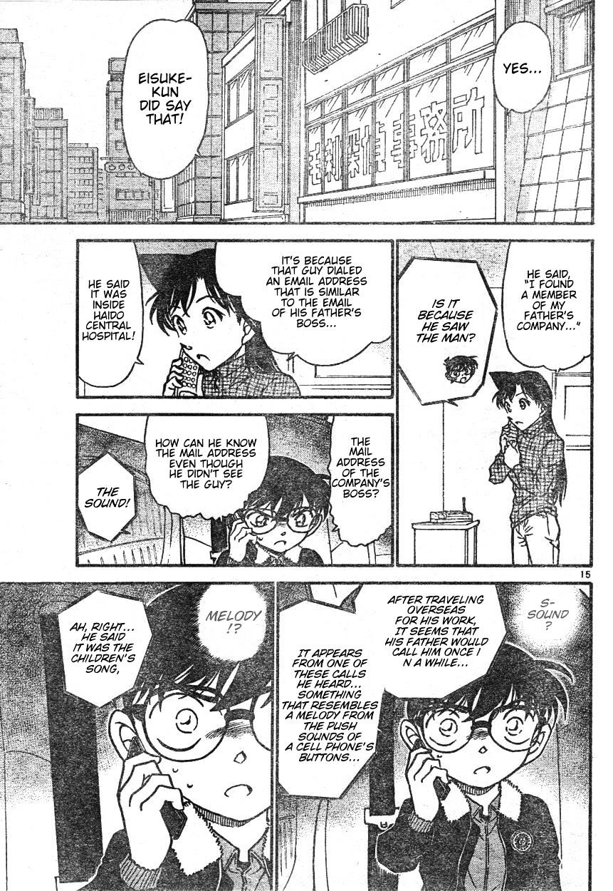 Detective Conan chapter 595 page 15