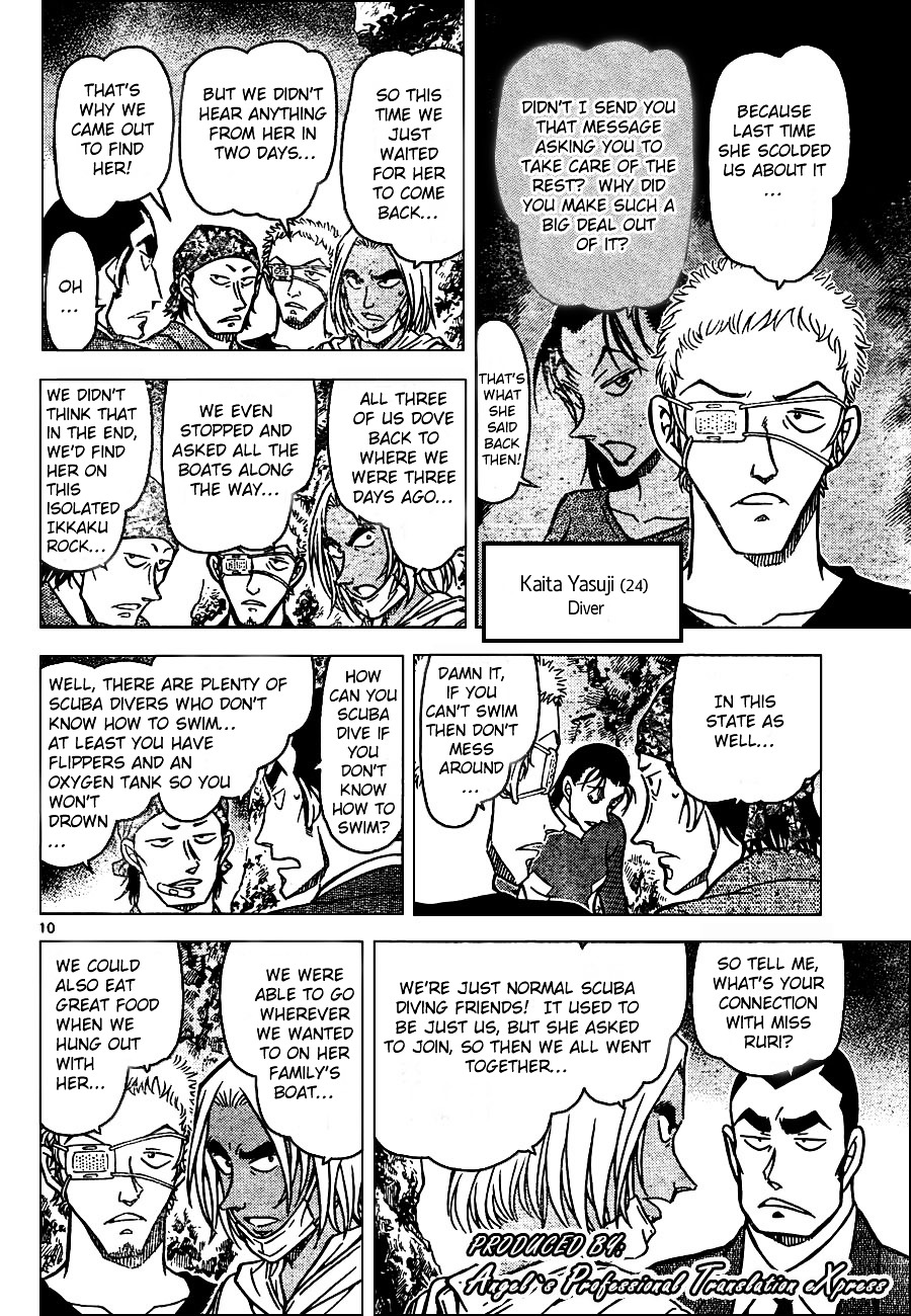 Detective Conan chapter 665 page 10