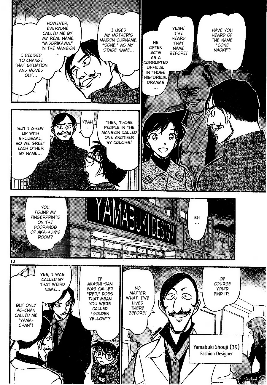 Detective Conan chapter 683 page 10
