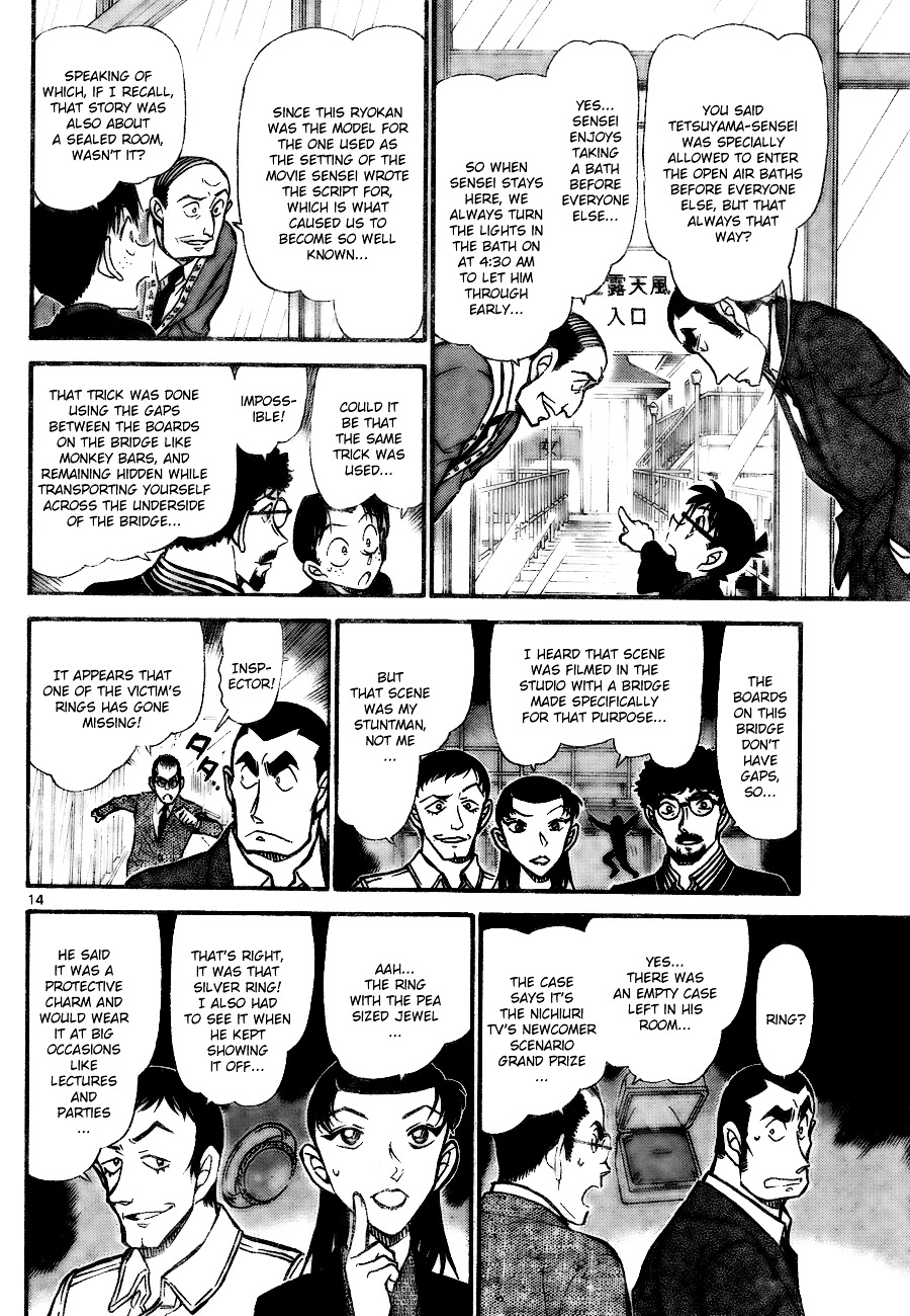 Detective Conan chapter 723 page 14