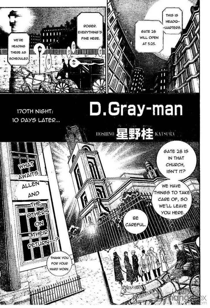 D.Gray-man chapter 170 page 1