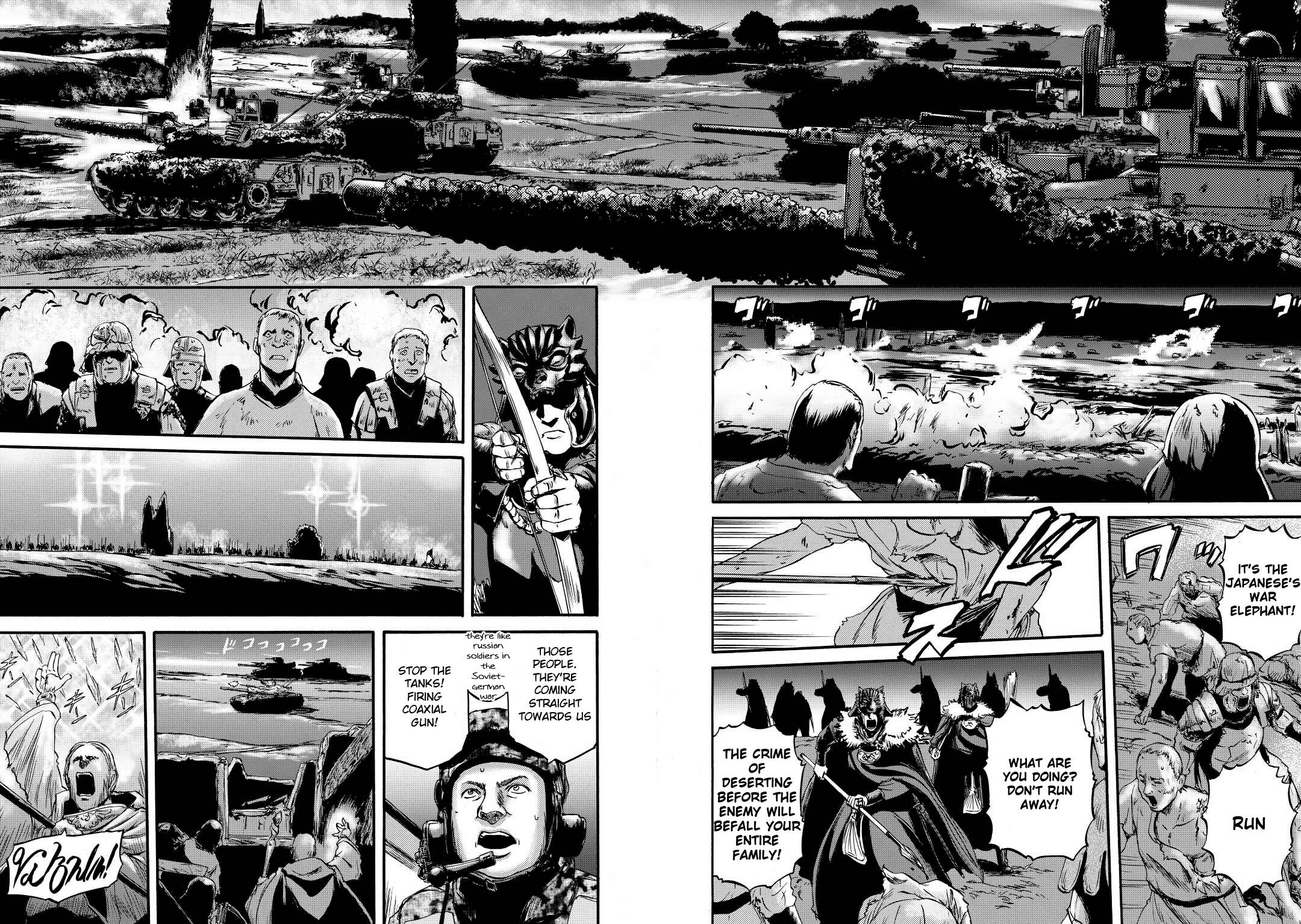 Gate - Jietai Kare no Chi nite, Kaku Tatakeri chapter 115 page 21