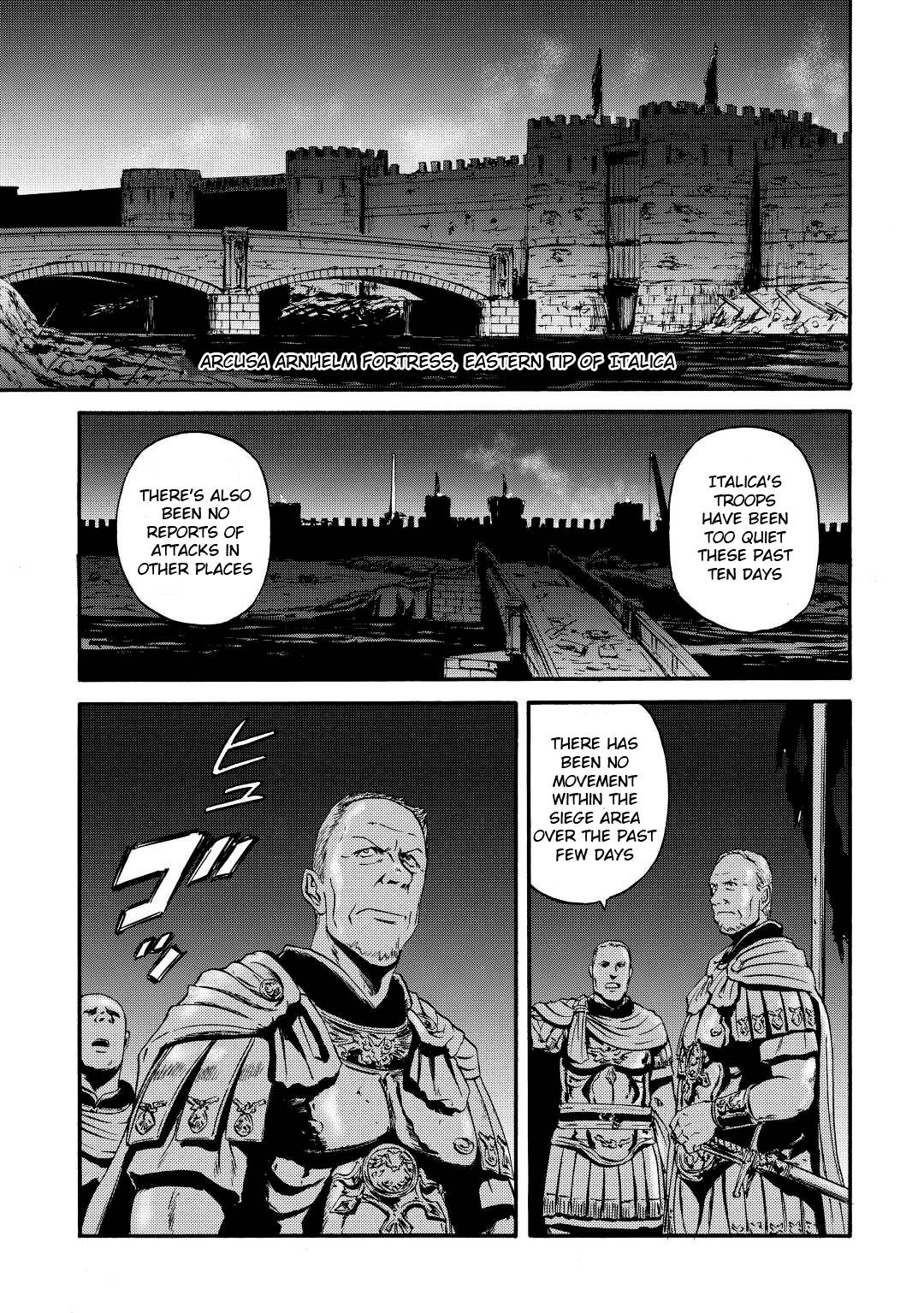 Gate - Jietai Kare no Chi nite, Kaku Tatakeri chapter 115 page 9