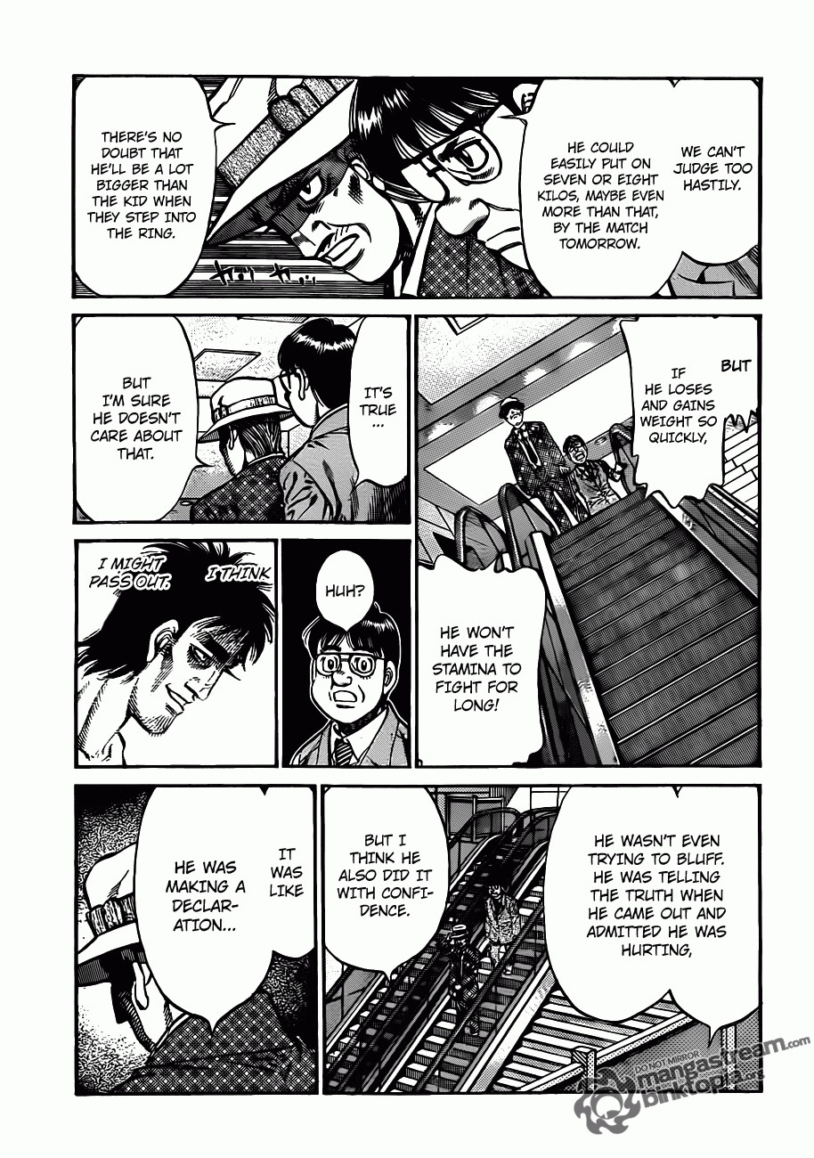 Hajime no Ippo chapter 927 page 15