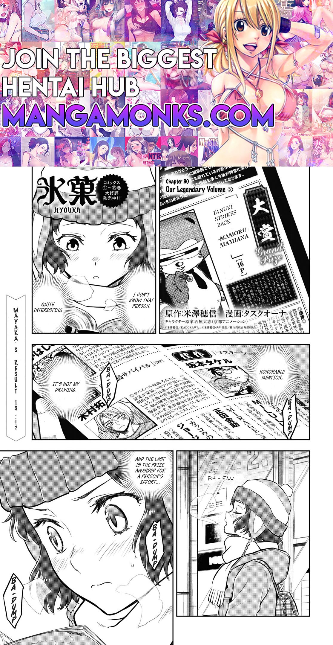 Hyouka chapter 90 page 1