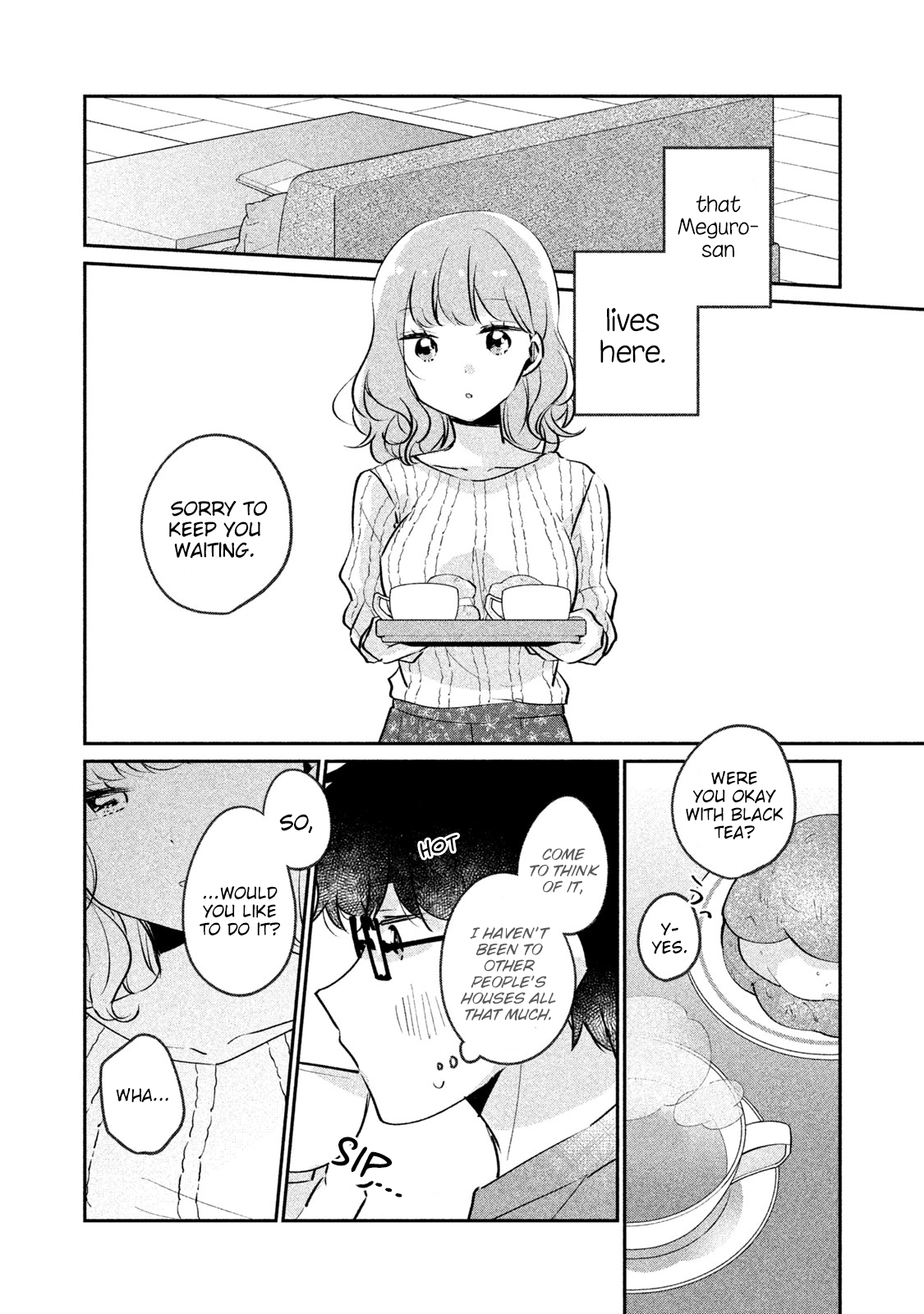It's Not Meguro-san's First Time chapter 14 page 7