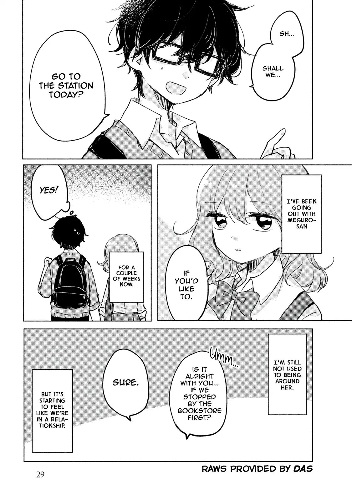 It's Not Meguro-san's First Time chapter 3 page 1