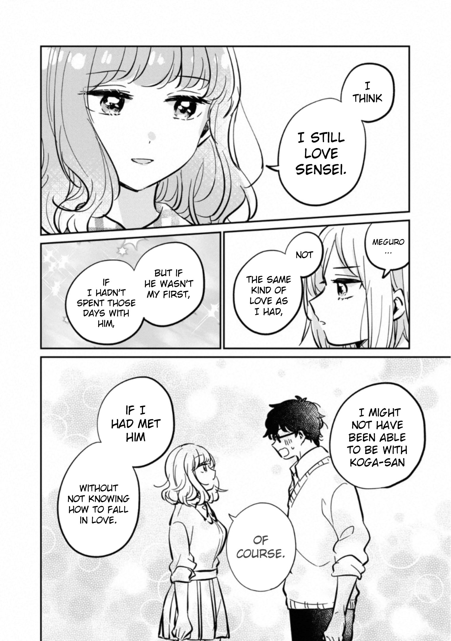 It's Not Meguro-san's First Time chapter 30.5 page 13