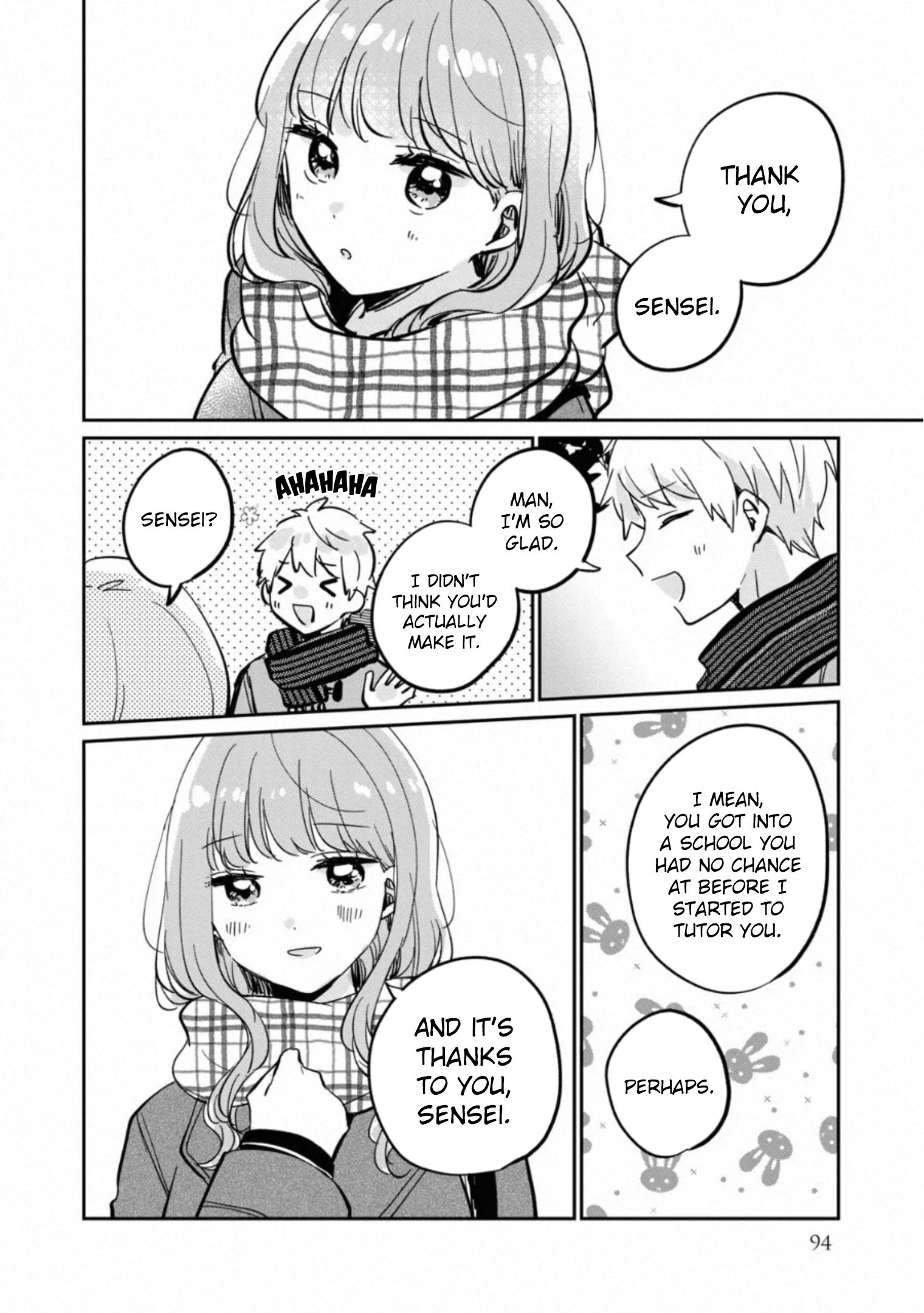 It's Not Meguro-san's First Time chapter 30.5 page 3