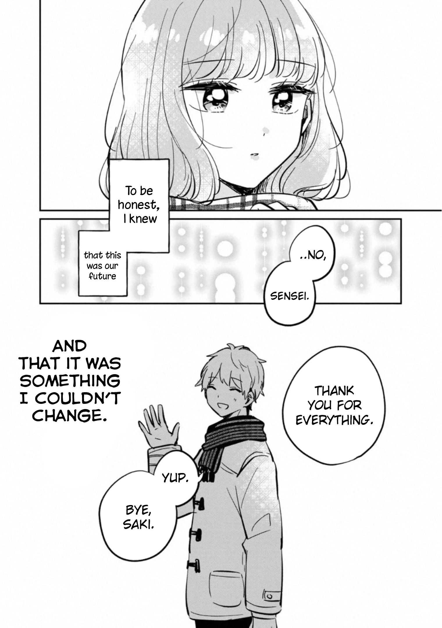 It's Not Meguro-san's First Time chapter 30.5 page 9