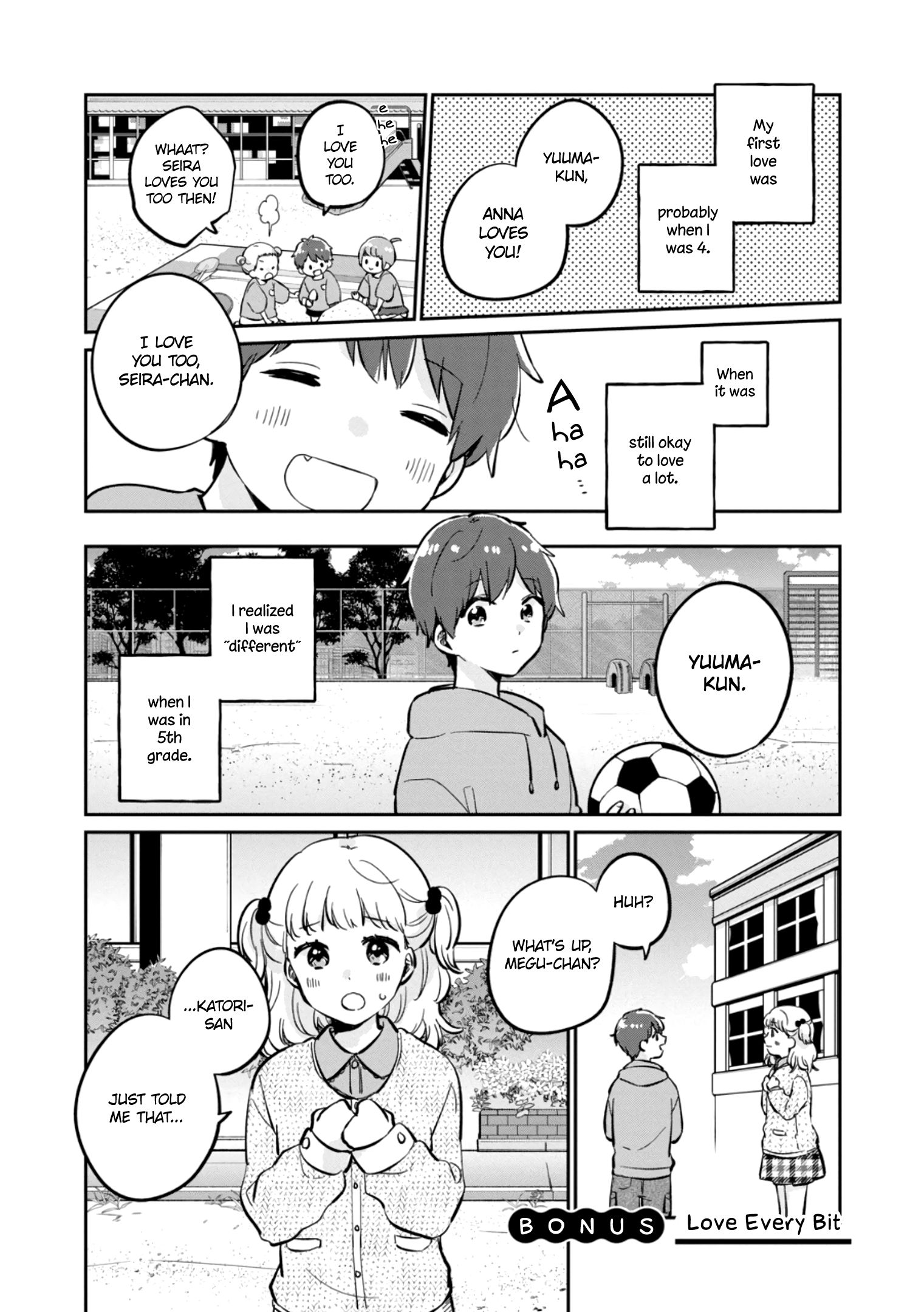 It's Not Meguro-san's First Time chapter 38.5 page 2