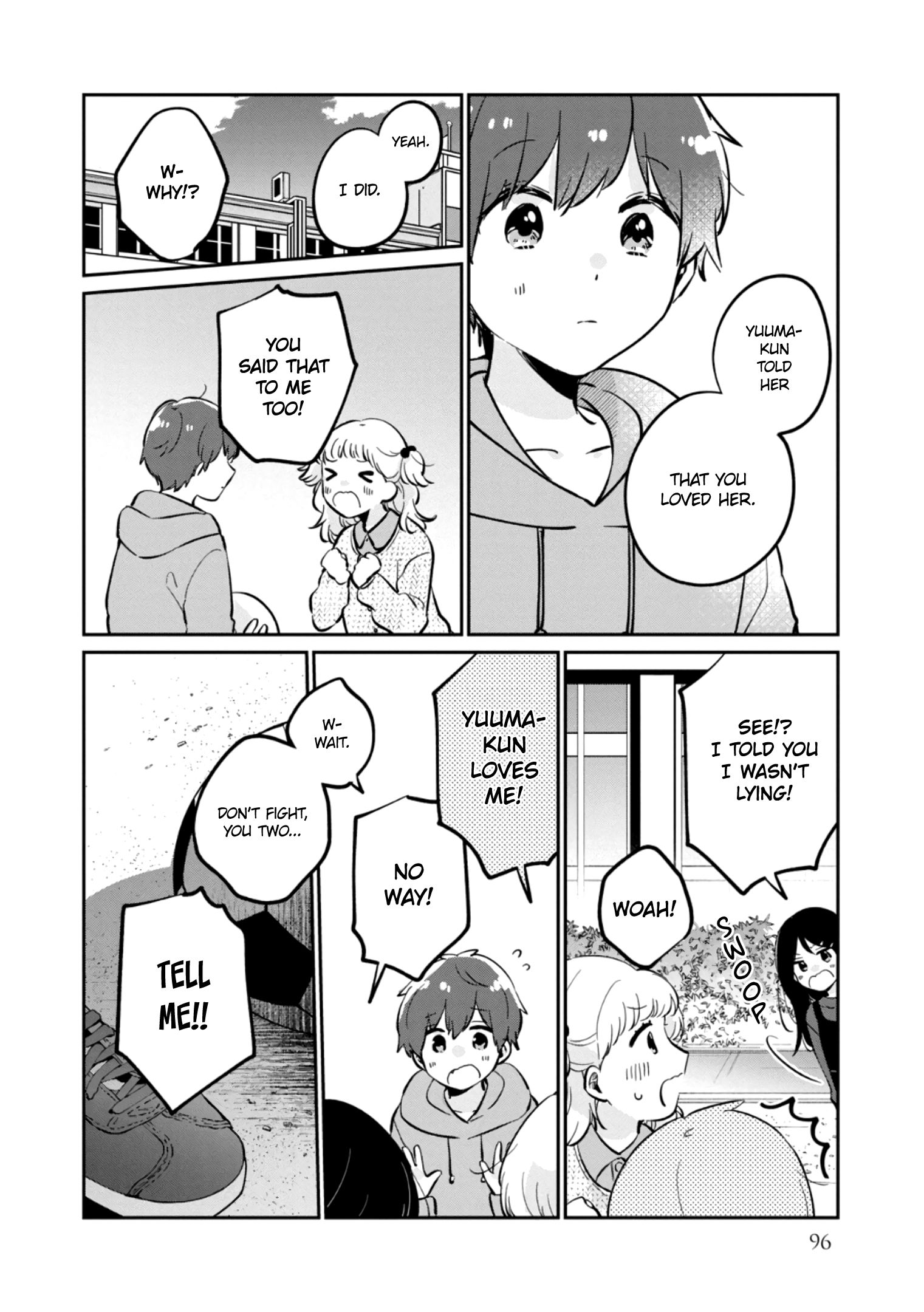 It's Not Meguro-san's First Time chapter 38.5 page 3
