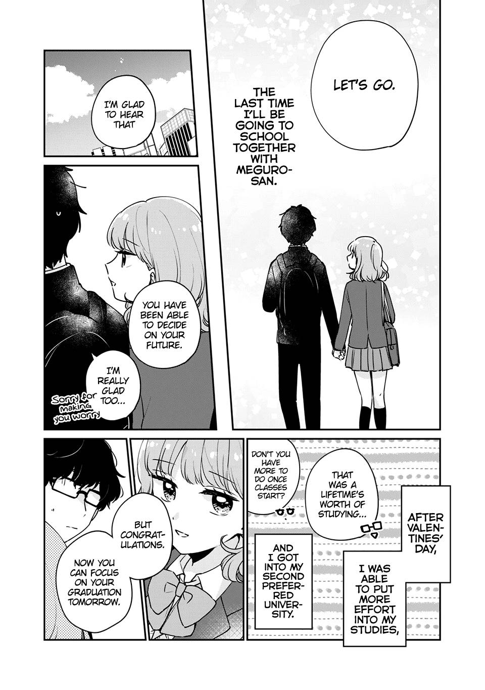 It's Not Meguro-san's First Time chapter 45 page 3