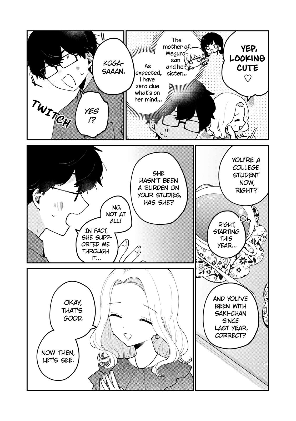 It's Not Meguro-san's First Time chapter 68 page 7
