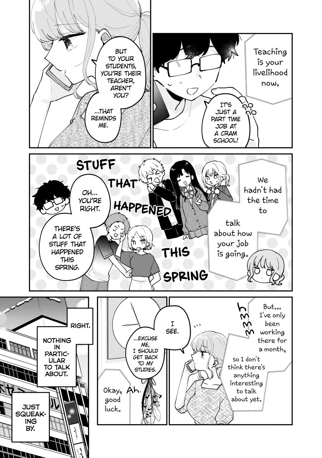 It's Not Meguro-san's First Time chapter 70 page 4