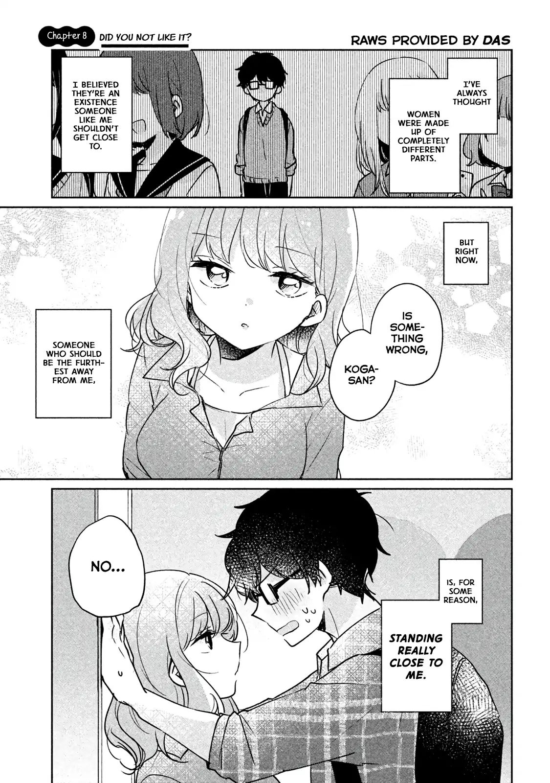 It's Not Meguro-san's First Time chapter 8 page 1