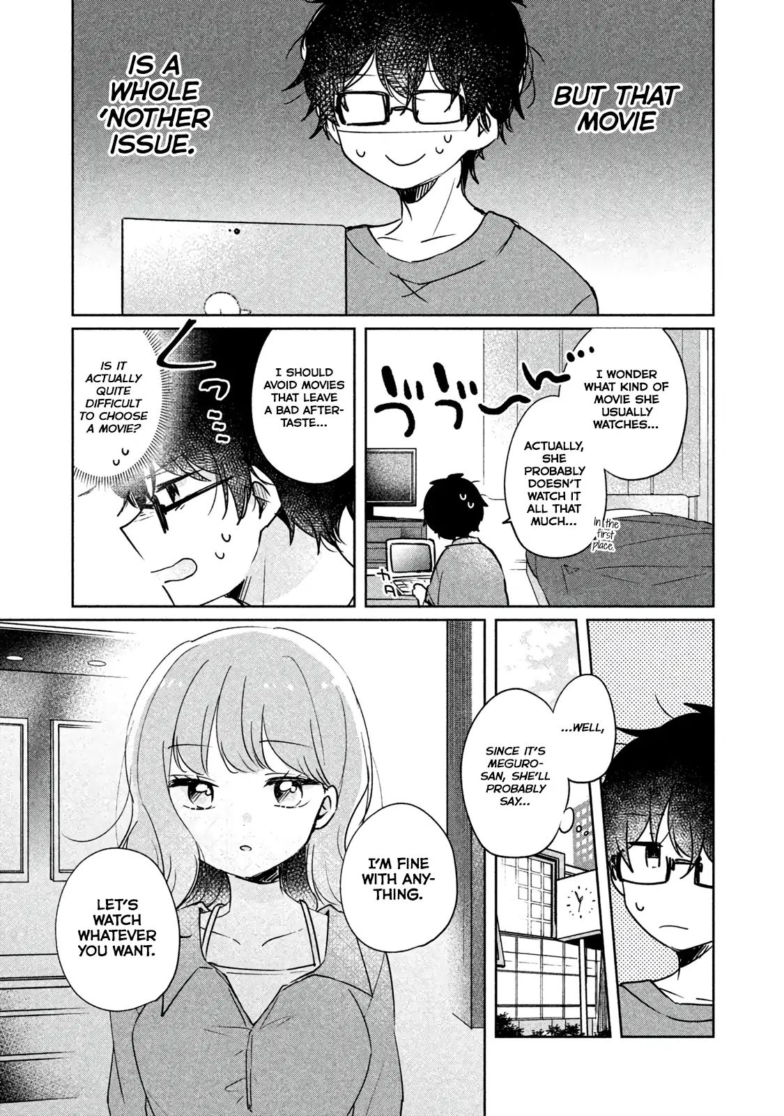 It's Not Meguro-san's First Time chapter 8 page 3