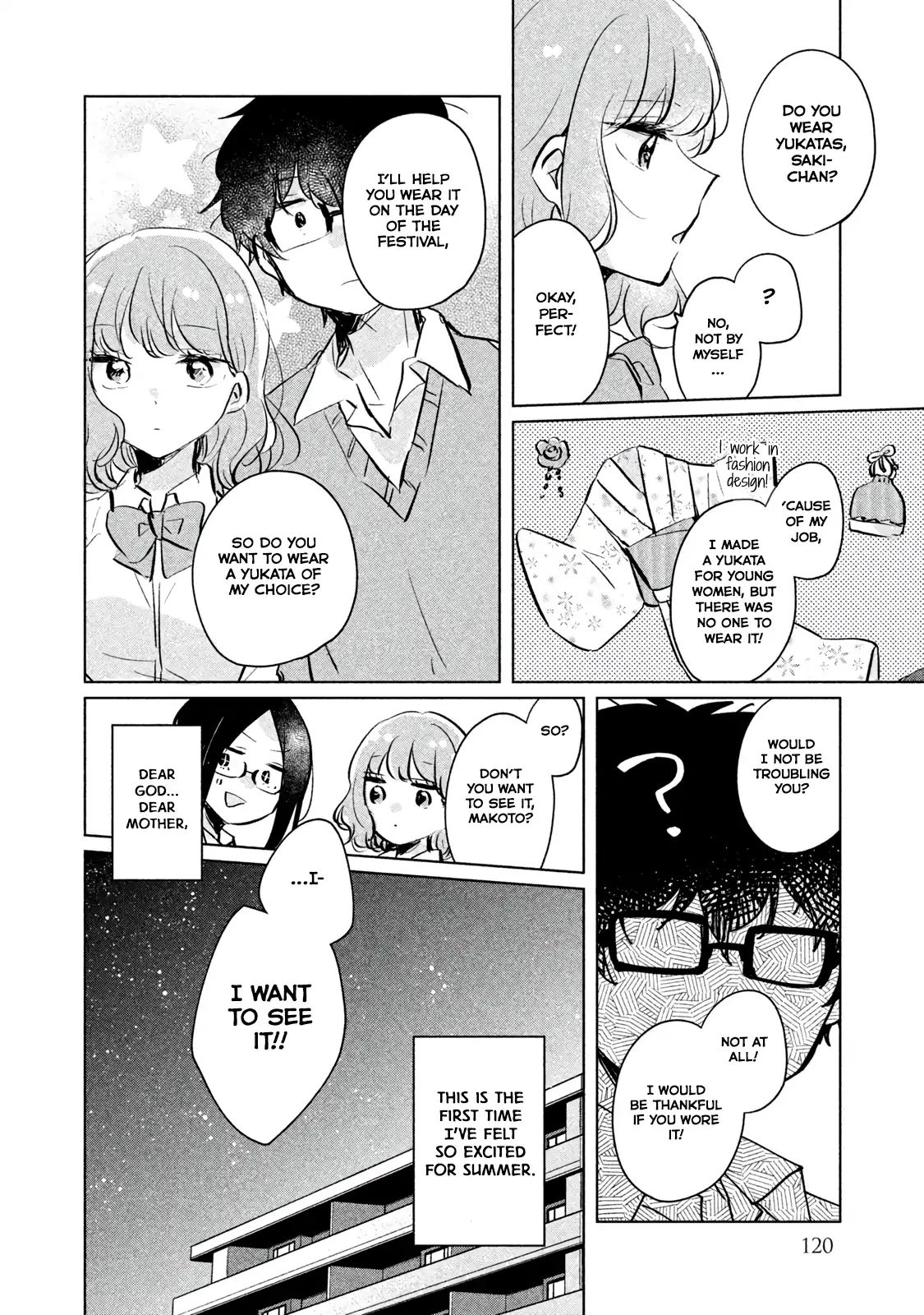 It's Not Meguro-san's First Time chapter 9 page 14