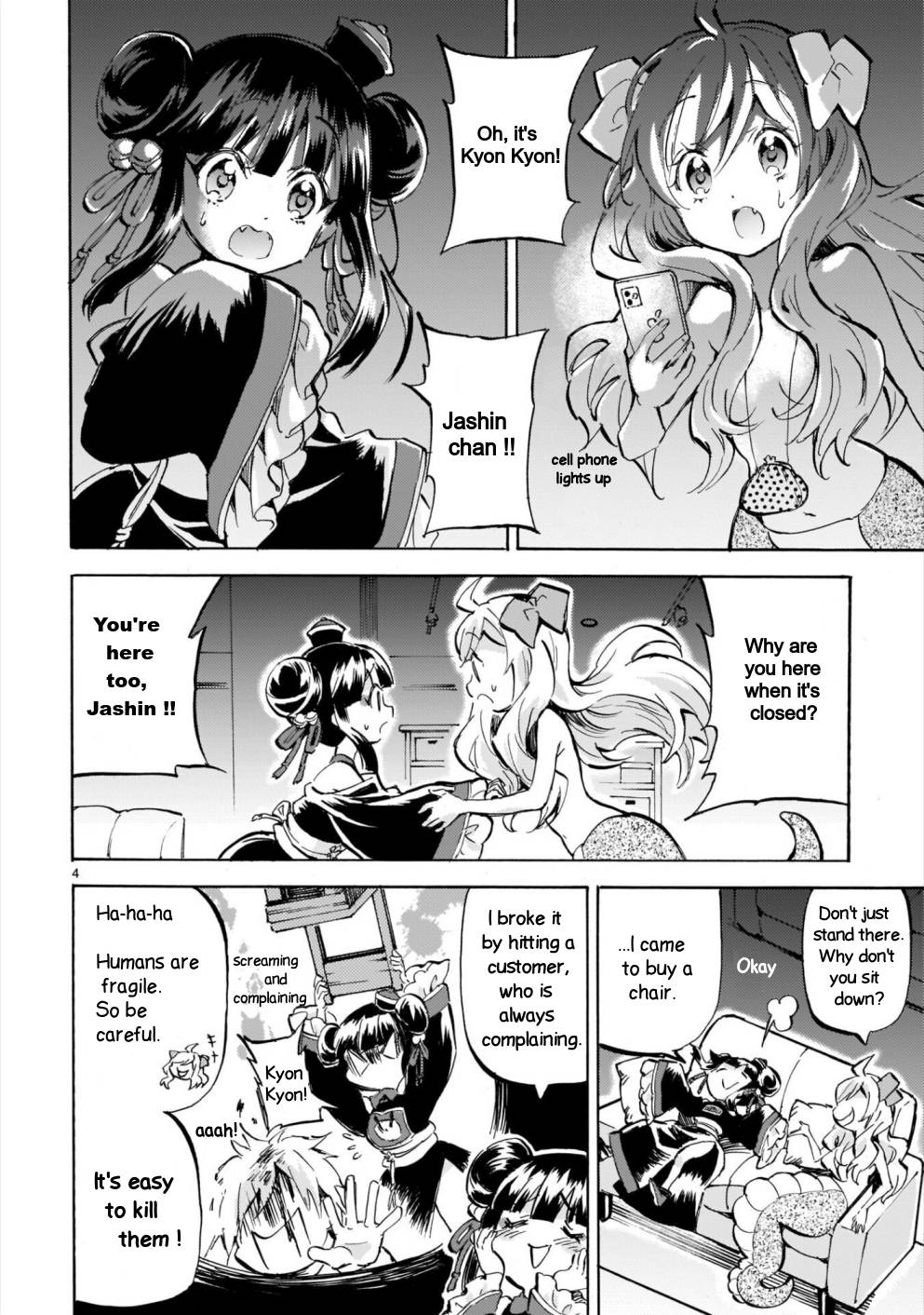 Jashin-chan Dropkick chapter 181 page 4