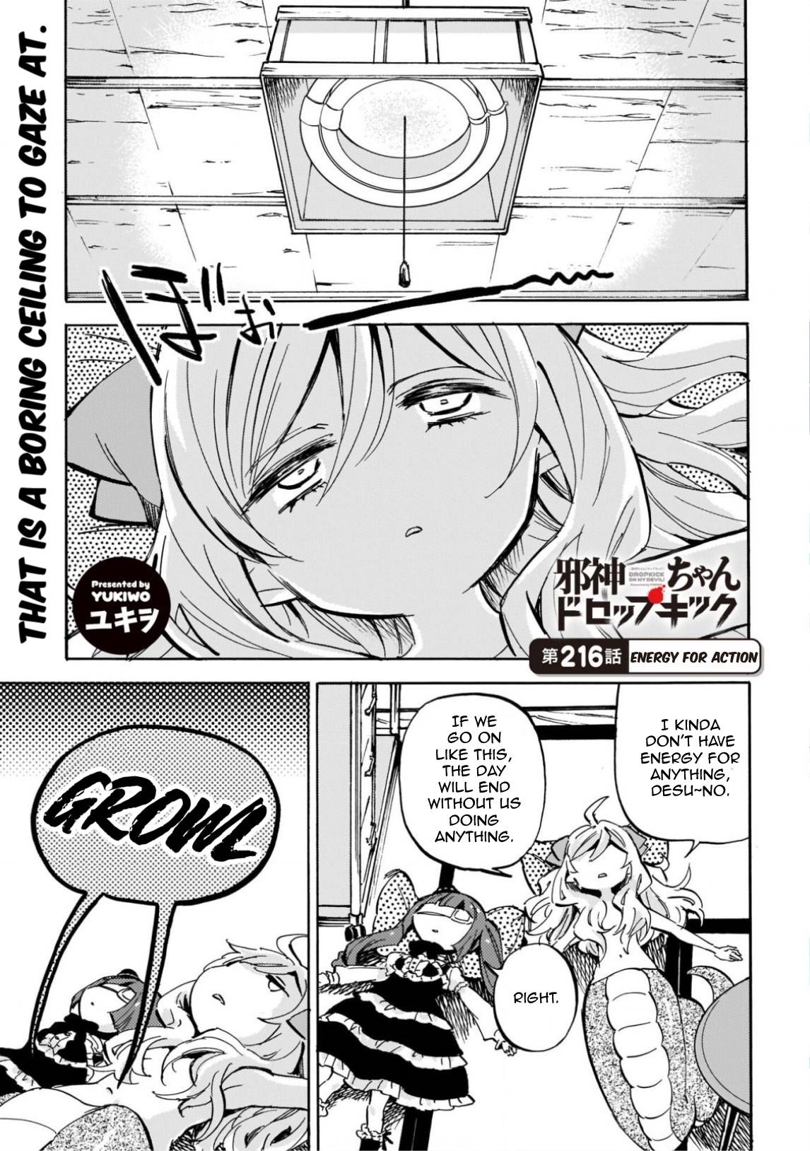 Jashin-chan Dropkick chapter 216 page 1