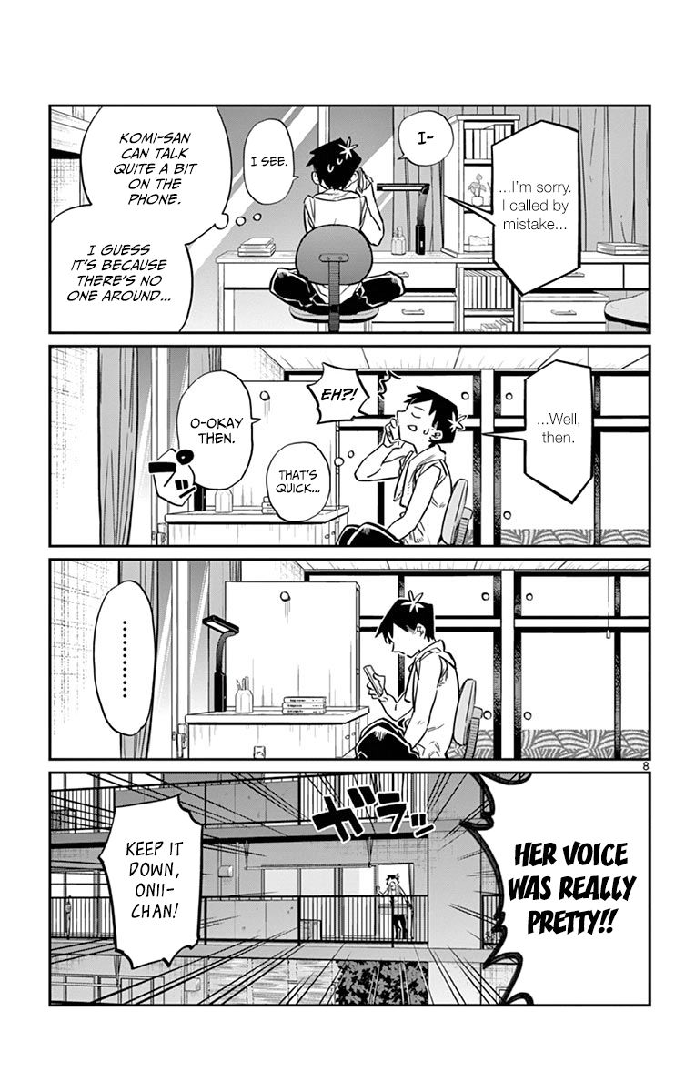 Komi-san wa Komyushou Desu chapter 18 page 7