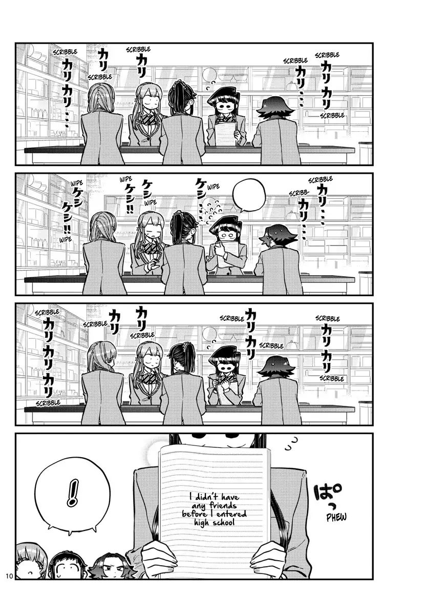 Komi-san wa Komyushou Desu chapter 252 page 10