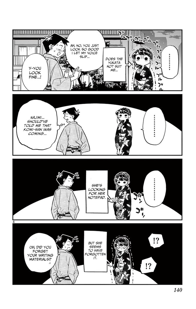 Komi-san wa Komyushou Desu chapter 46 page 4