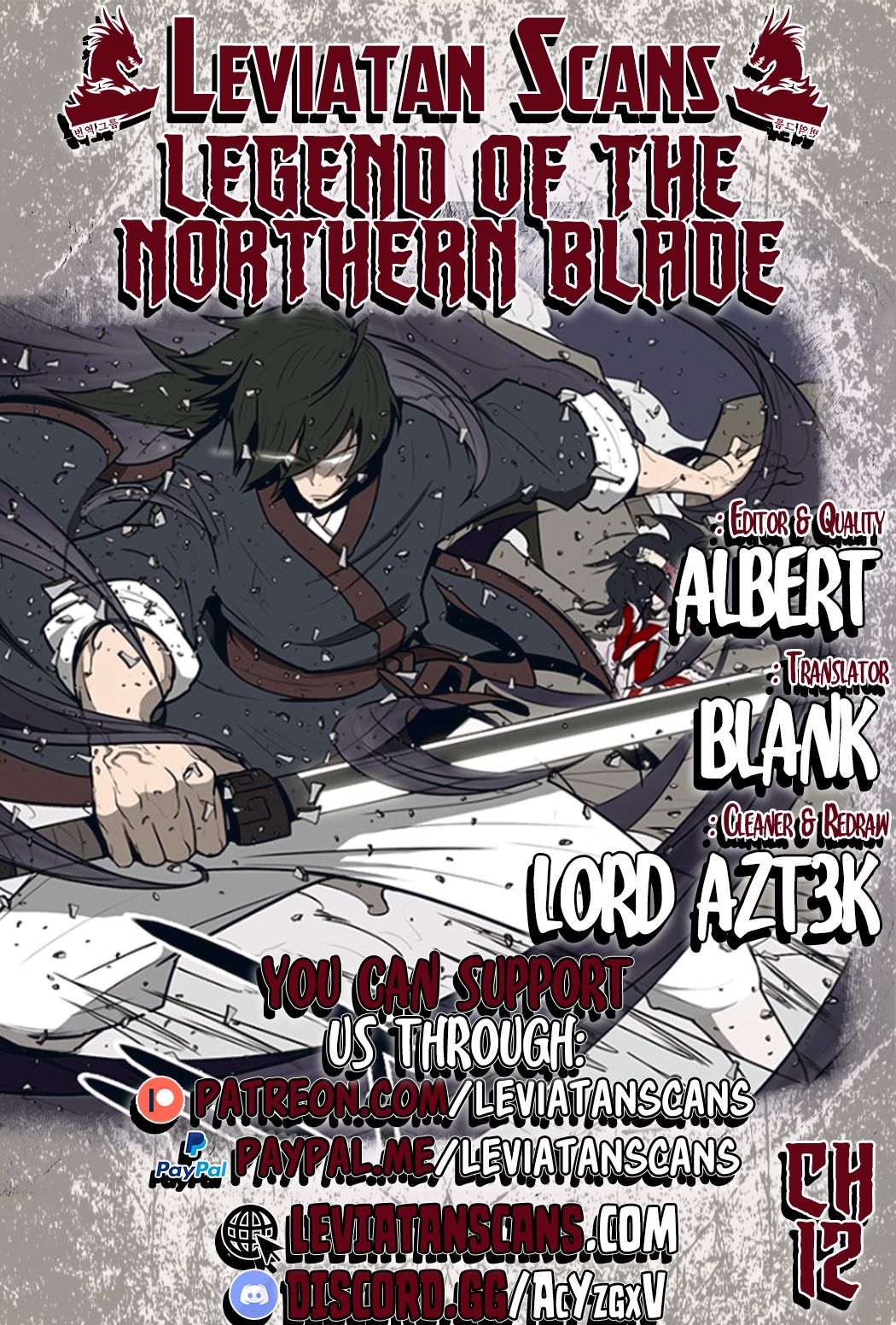 Legend of the Northern Blade chapter 12 page 1