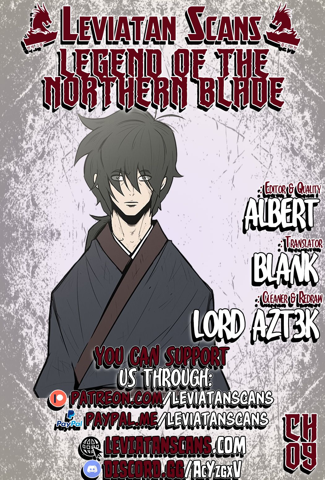 Legend of the Northern Blade chapter 9 page 1