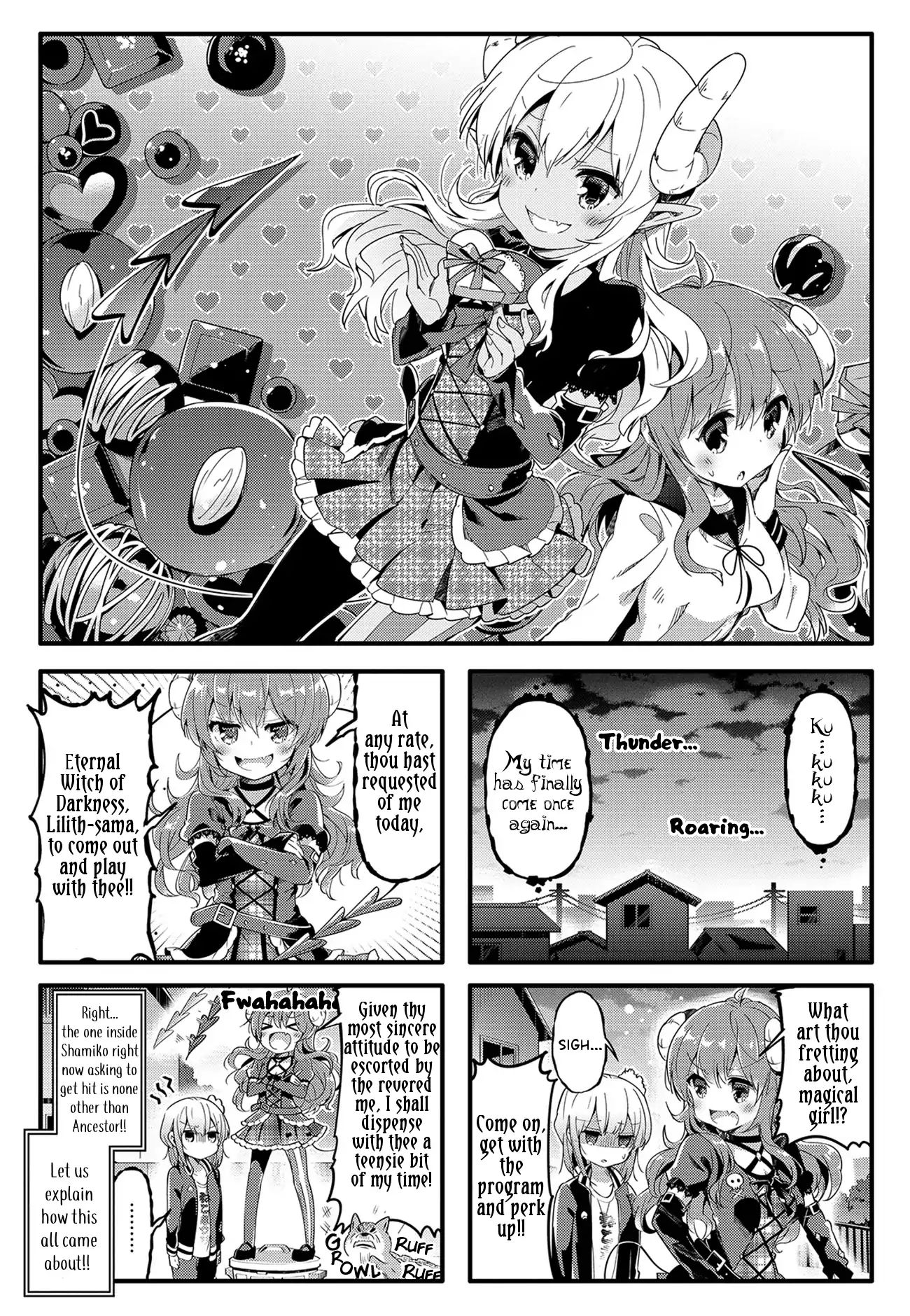 Machikado Mazoku chapter 33 page 1