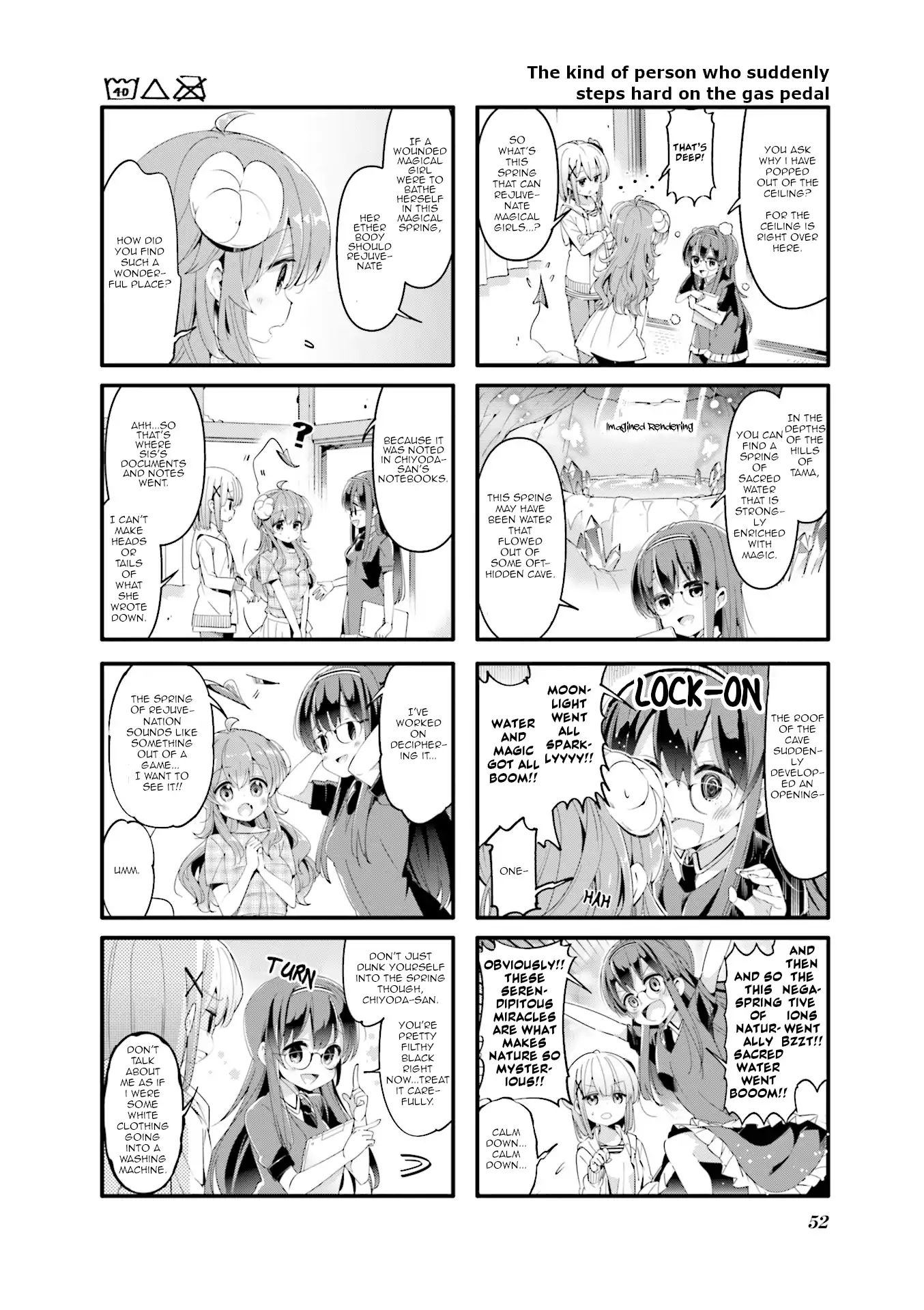 Machikado Mazoku chapter 45 page 2