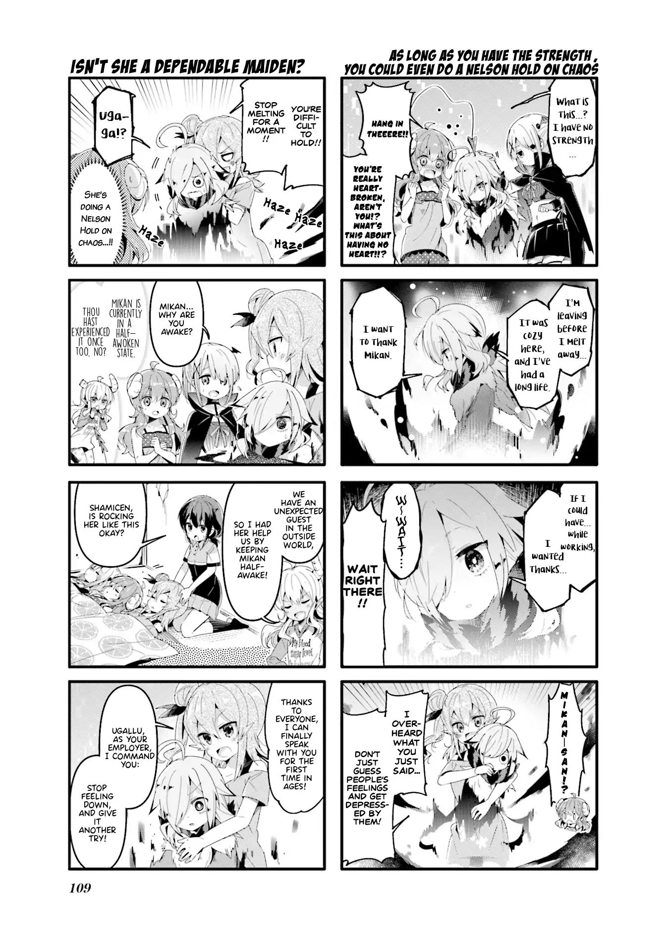 Machikado Mazoku chapter 51 page 7