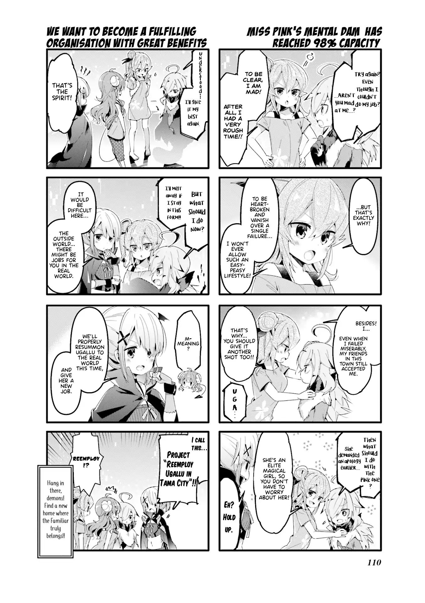 Machikado Mazoku chapter 51 page 8