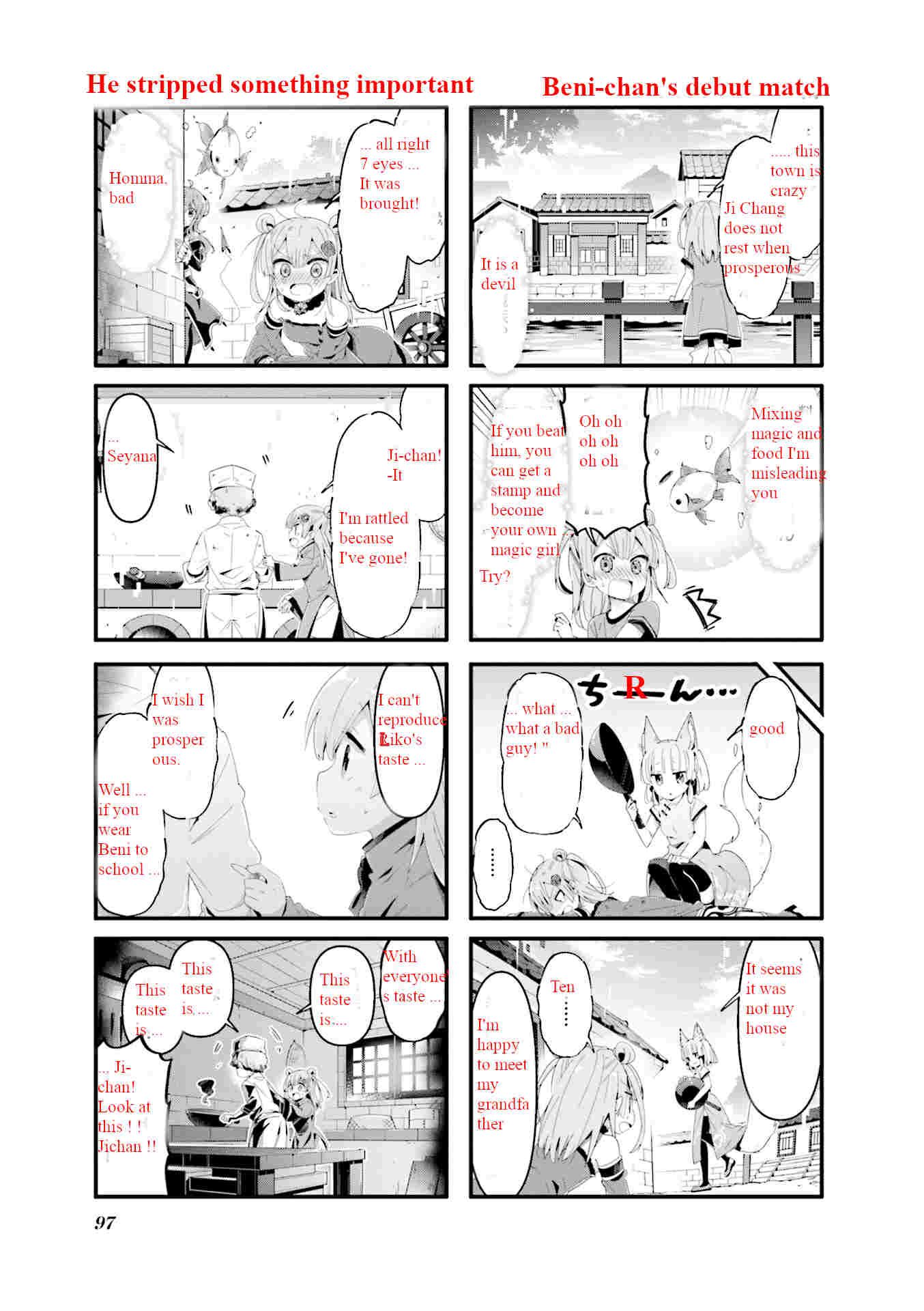 Machikado Mazoku chapter 62 page 7