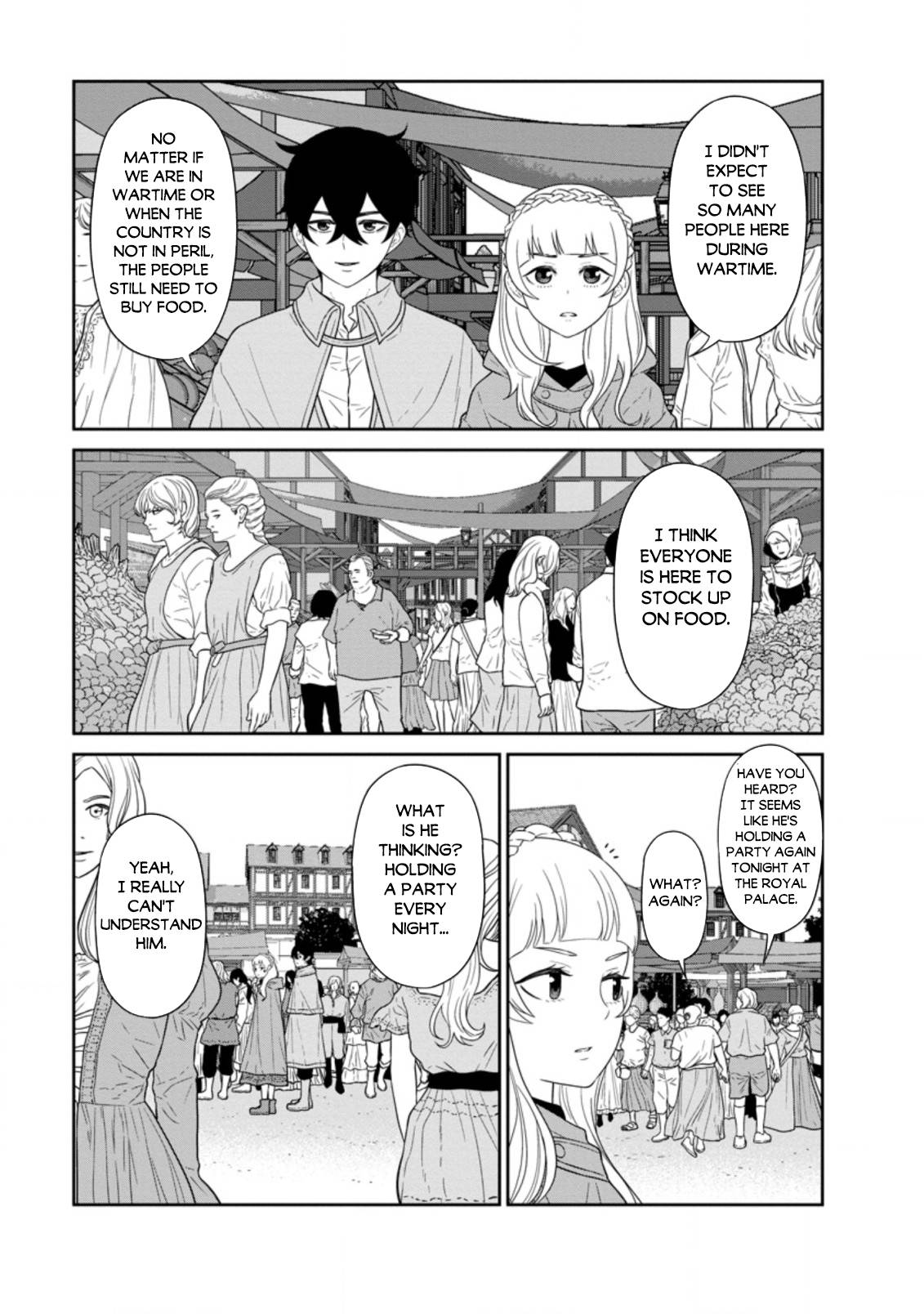 Maou Gun Saikyou no Majutsushi wa Ningen datta chapter 29.1 page 8