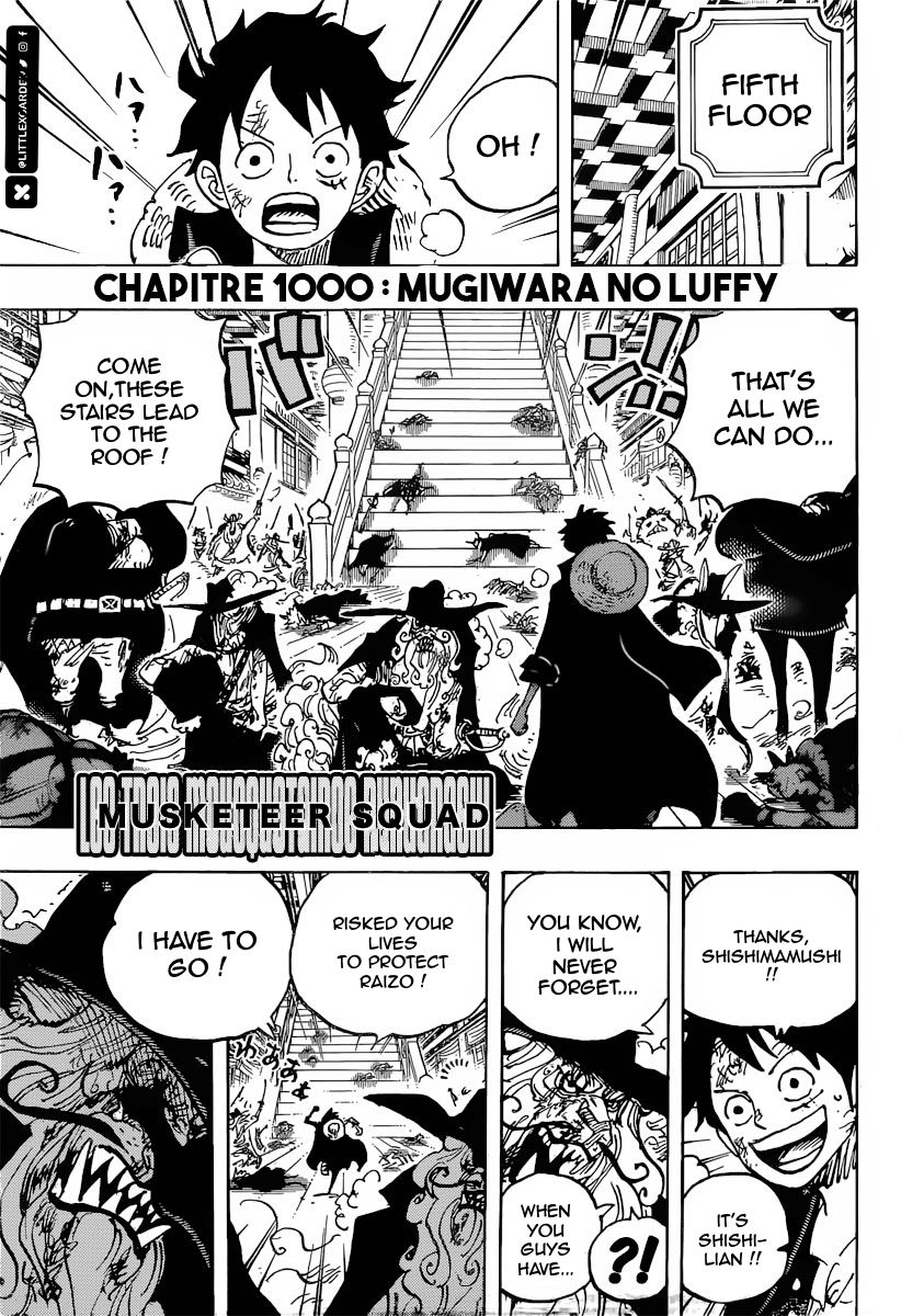 One Piece chapter 1000 page 1