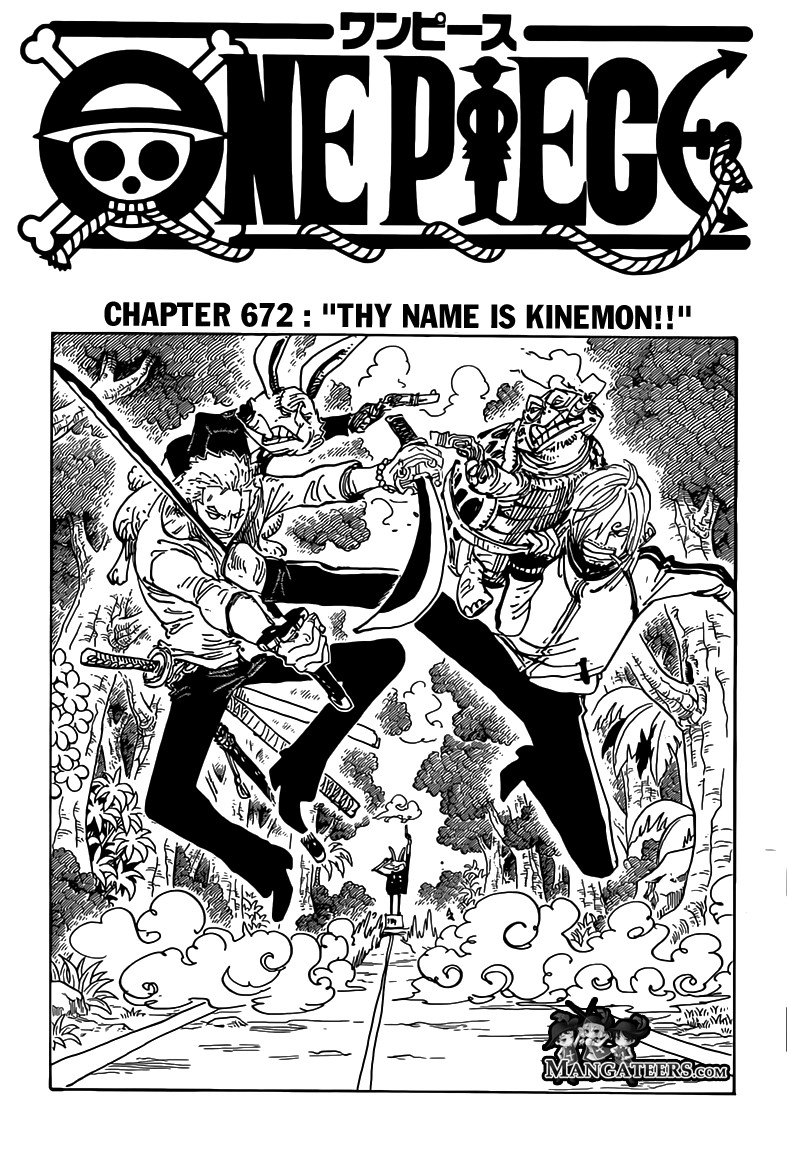 One Piece chapter 672 page 1