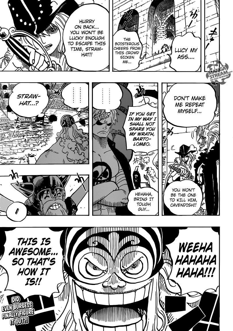 One Piece chapter 719 page 21