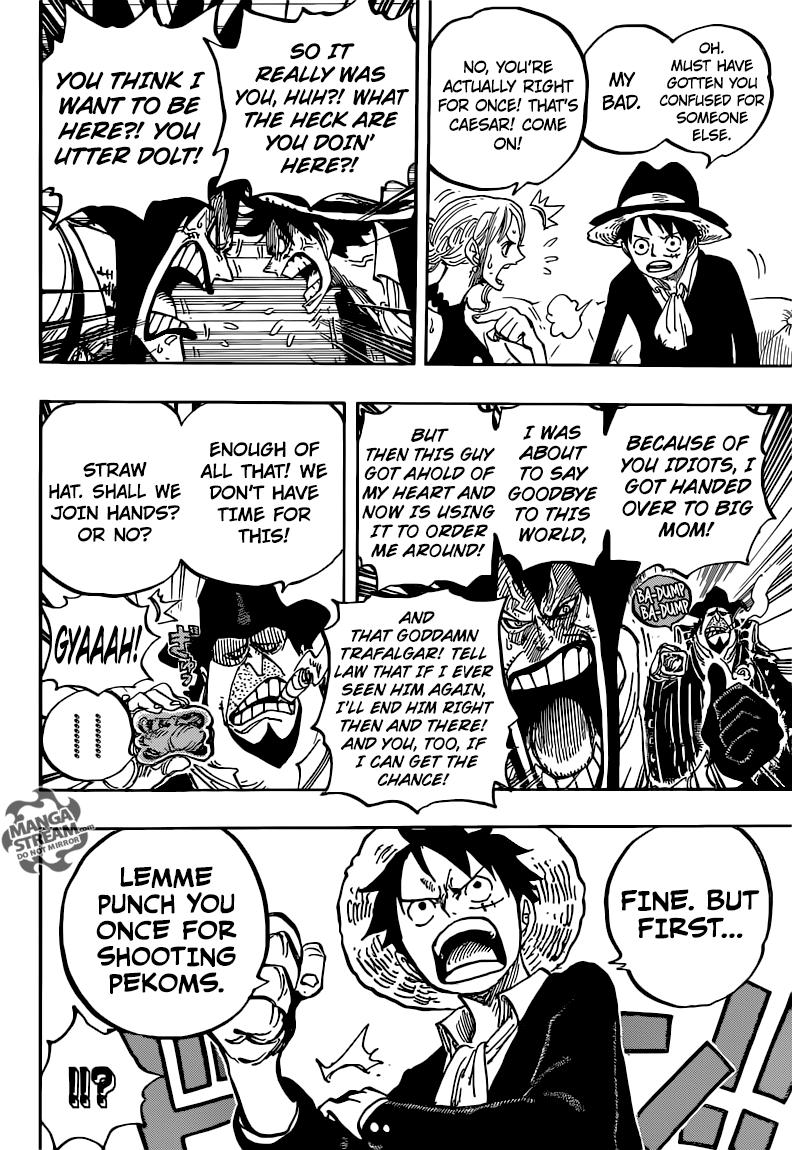 One Piece chapter 858 page 17