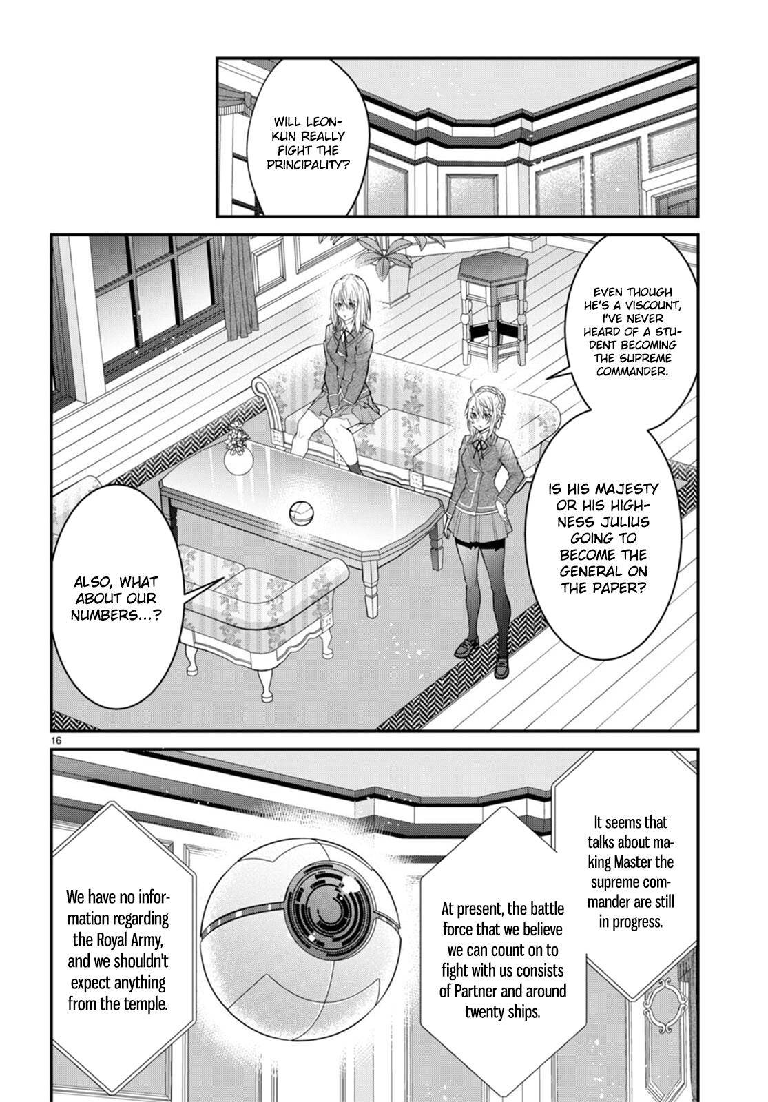 Otome Game Sekai wa Mob ni Kibishii Sekai Desu chapter 50 page 16