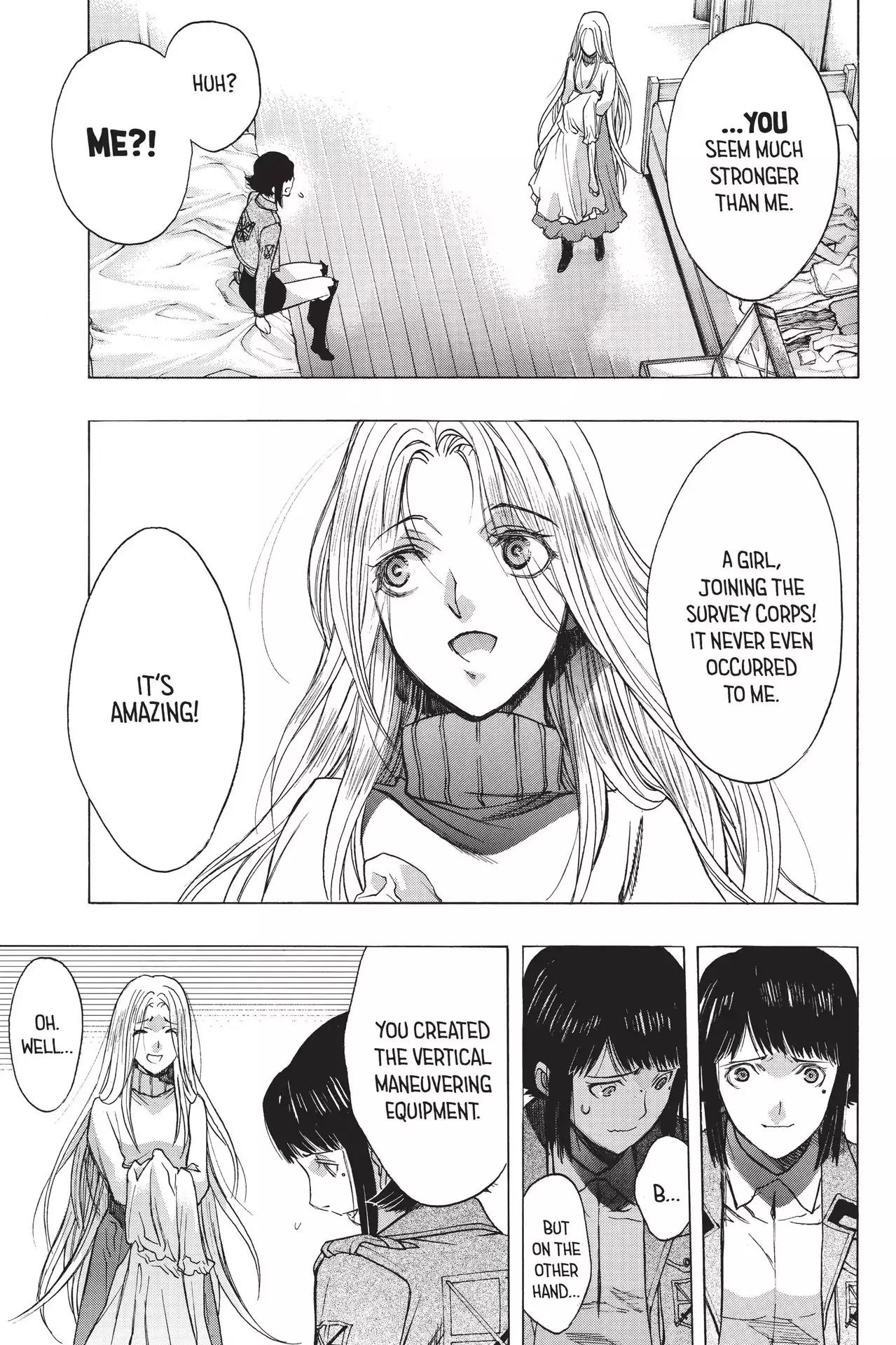 Shingeki no Kyojin Before the Fall chapter 52 page 27