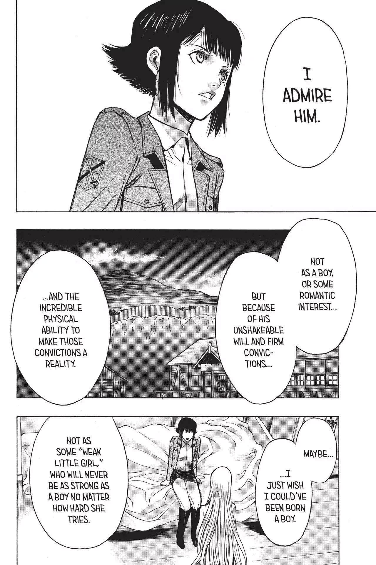 Shingeki no Kyojin Before the Fall chapter 52 page 42