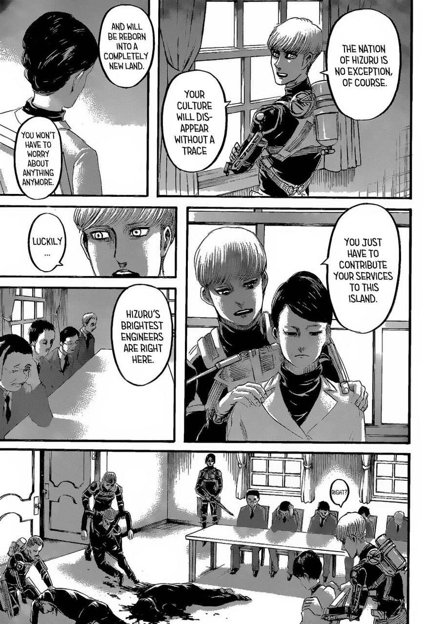 Shingeki no Kyojin chapter 128 page 17