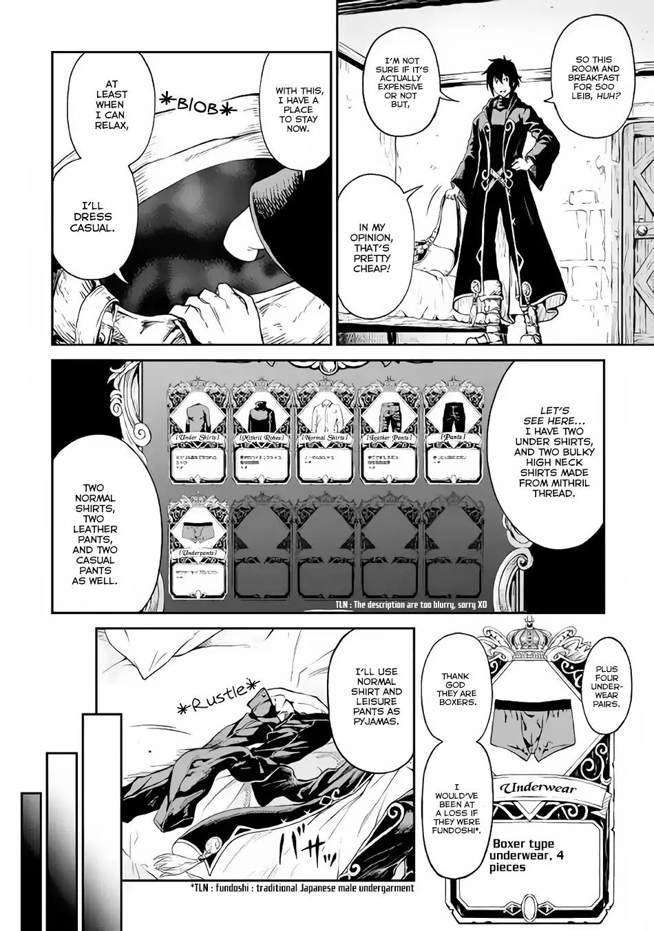 Souzai Saishuka no Isekai Ryokouki chapter 4 page 7